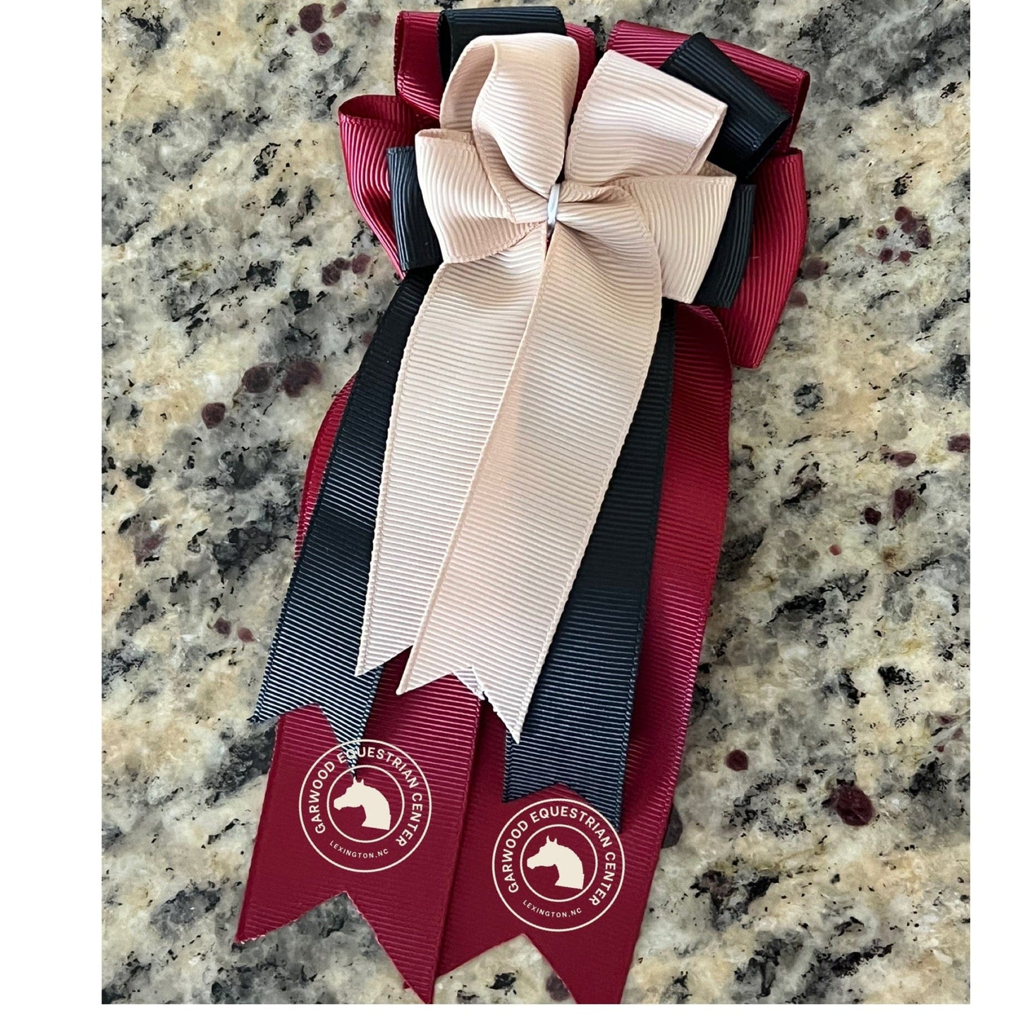 Equestrian Team Apparel Solid Garwood Equestrian Center- Show Bows equestrian team apparel online tack store mobile tack store custom farm apparel custom show stable clothing equestrian lifestyle horse show clothing riding clothes Garwood Equestrian Center- Show Bows horses equestrian tack store