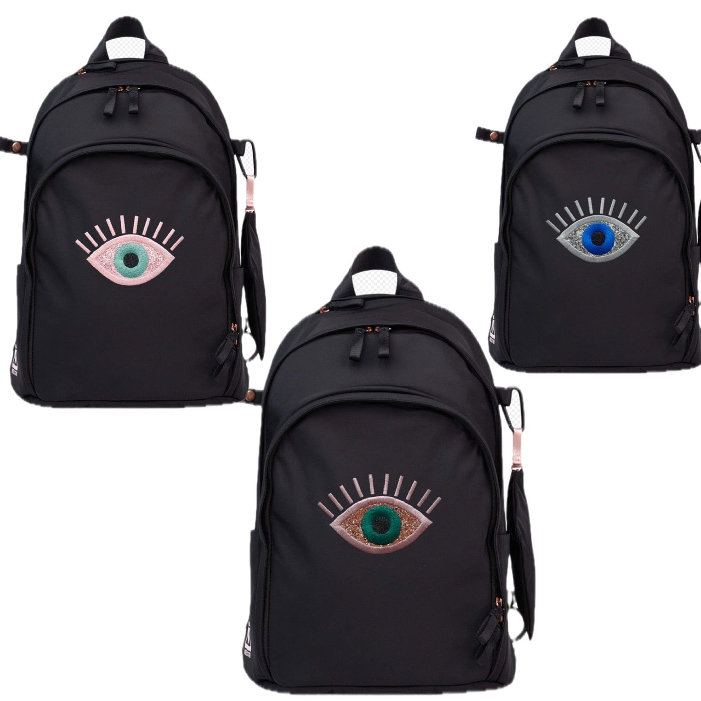 Veltri Backpacks Veltri- Helmet Backpack Regular Size (Evil Eye) equestrian team apparel online tack store mobile tack store custom farm apparel custom show stable clothing equestrian lifestyle horse show clothing riding clothes Veltri- Helmet Backpack Regular Size (Evil Eye) horses equestrian tack store