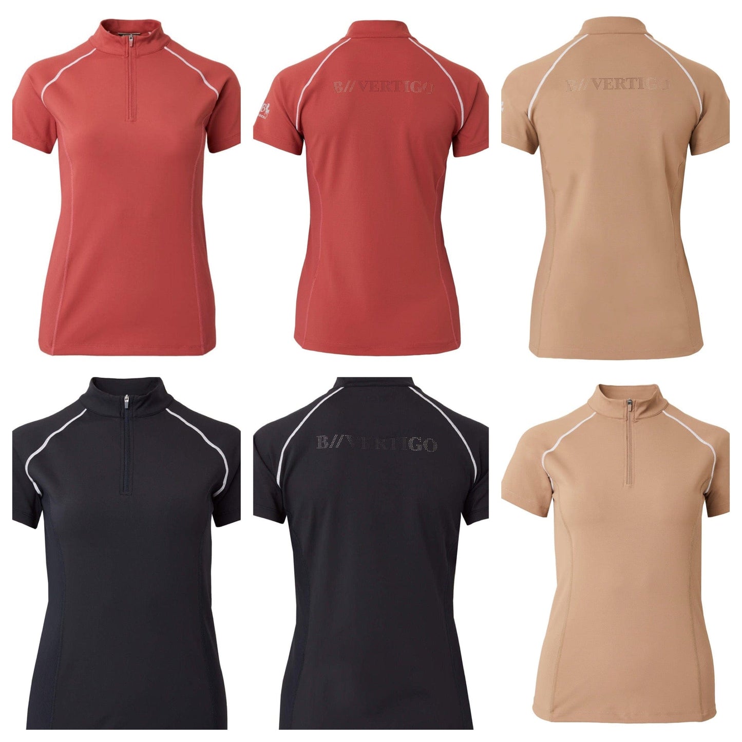 B Vertigo Training Shirt B Vertigo- Adara Short Sleeve Training Shirt equestrian team apparel online tack store mobile tack store custom farm apparel custom show stable clothing equestrian lifestyle horse show clothing riding clothes horses equestrian tack store