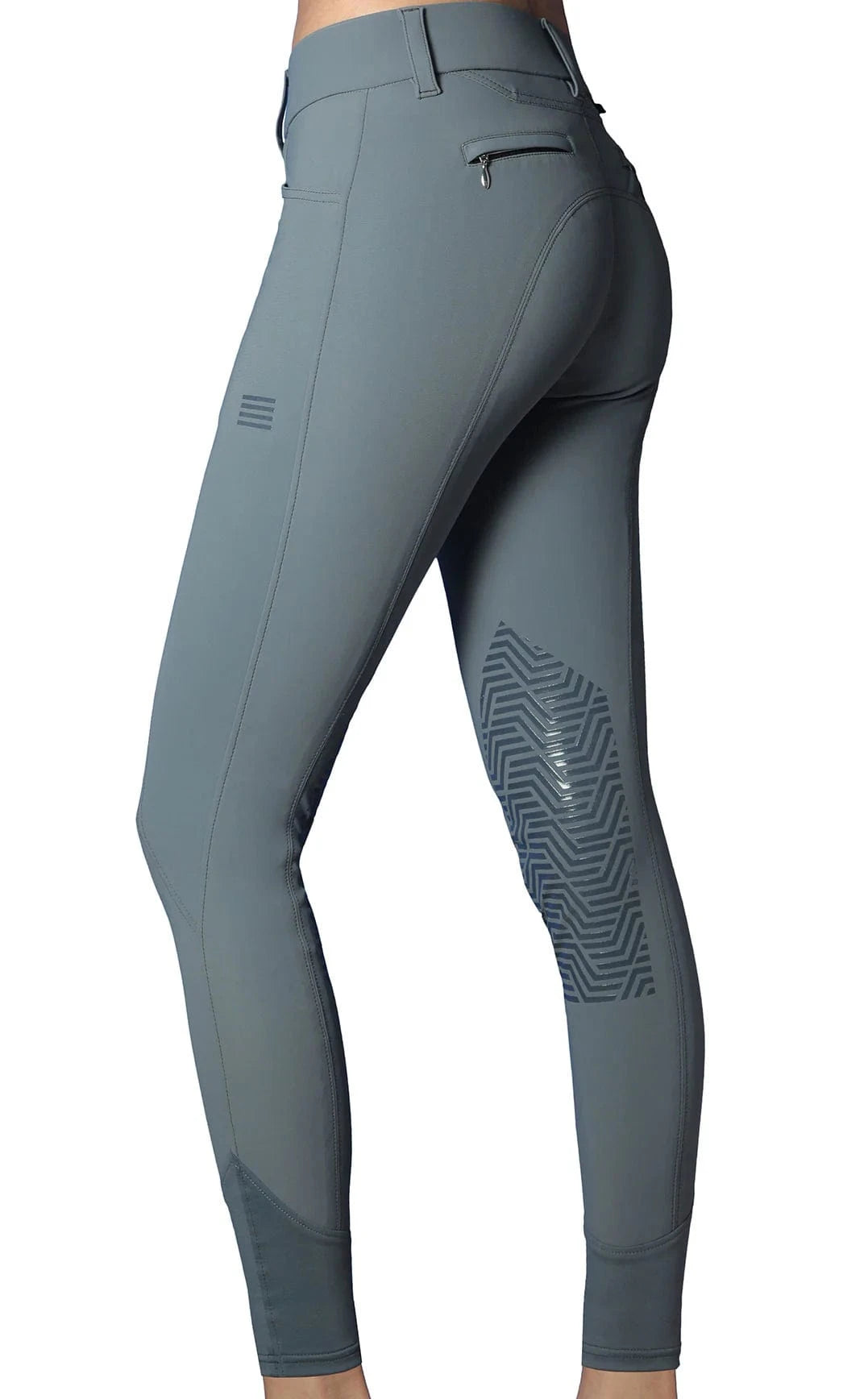 GhoDho Breeches 22 / Charcoal GhoDho- Vela Essential Knee Patch Breech equestrian team apparel online tack store mobile tack store custom farm apparel custom show stable clothing equestrian lifestyle horse show clothing riding clothes GhoDho- Vela Essential Knee Patch Breech horses equestrian tack store