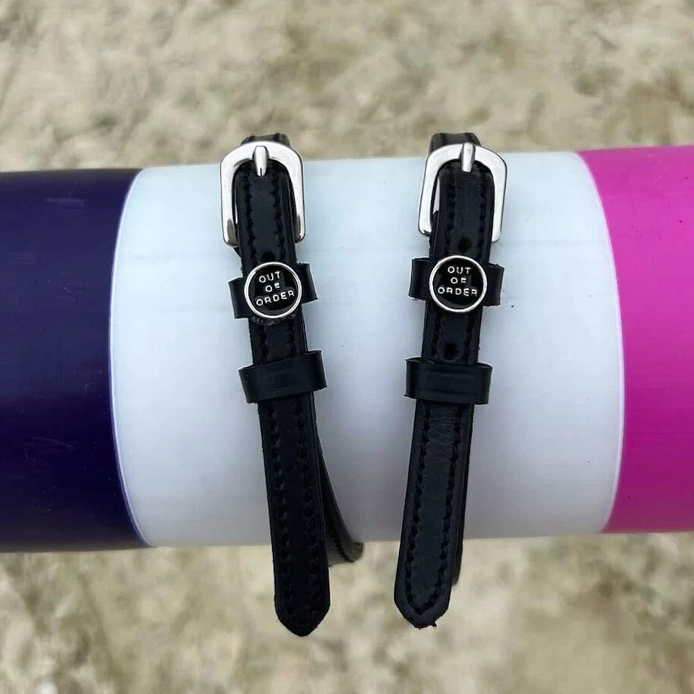 ManeJane Spur Straps Spur Straps- Out Of Order equestrian team apparel online tack store mobile tack store custom farm apparel custom show stable clothing equestrian lifestyle horse show clothing riding clothes ManeJane Appleicious Spur Straps horses equestrian tack store