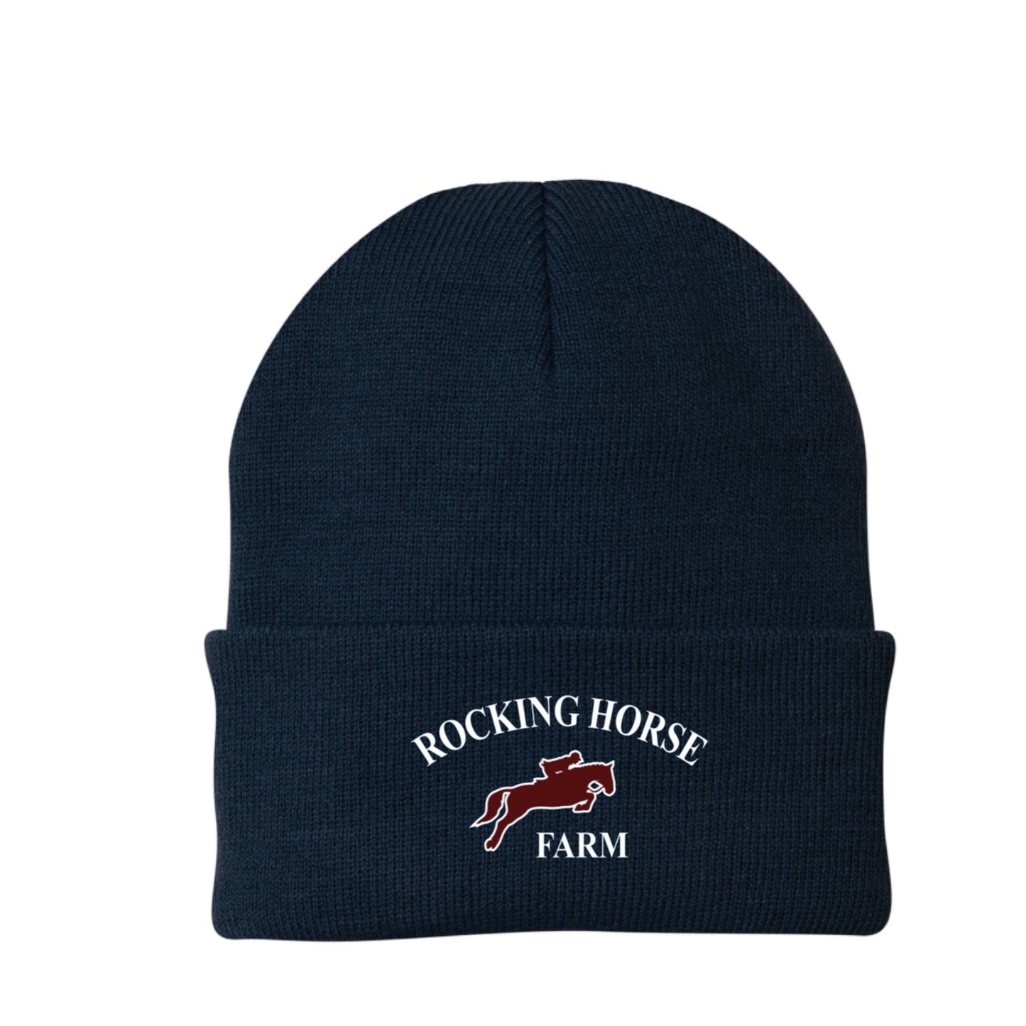 Equestrian Team Apparel Cuff Rocking Horse Farm - Beanies equestrian team apparel online tack store mobile tack store custom farm apparel custom show stable clothing equestrian lifestyle horse show clothing riding clothes Rocking Horse Farm - Beanies horses equestrian tack store