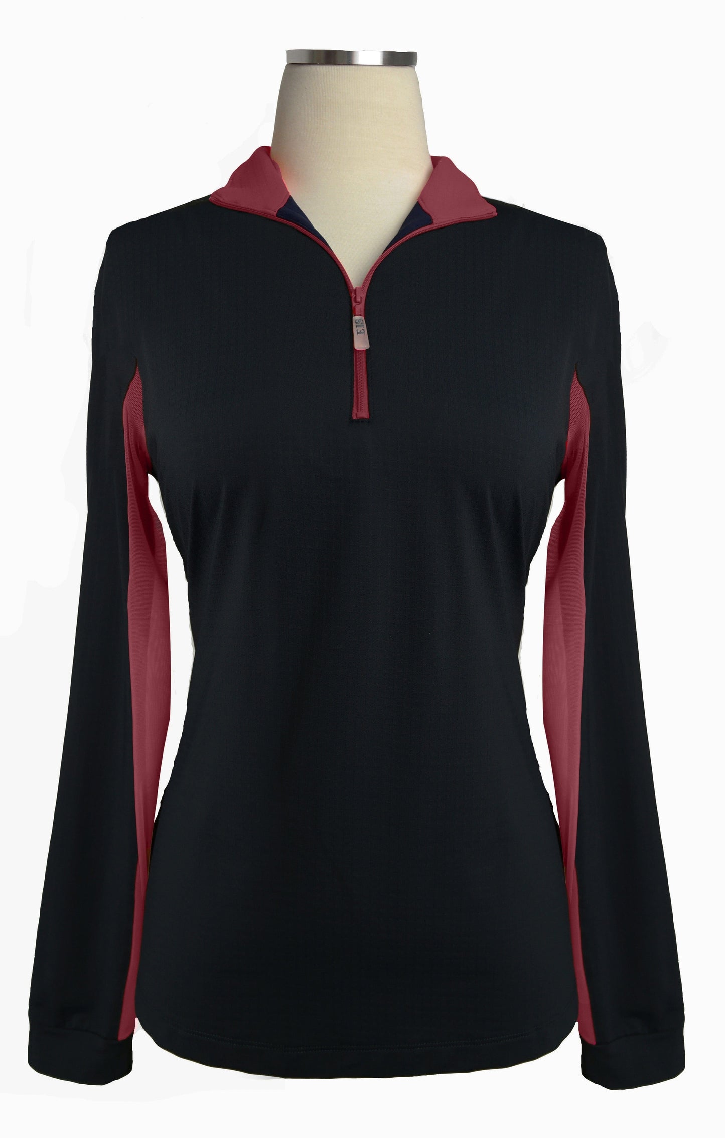 EIS Custom Team Shirts Black/Maroon EIS- Sunshirts (XS) equestrian team apparel online tack store mobile tack store custom farm apparel custom show stable clothing equestrian lifestyle horse show clothing riding clothes horses equestrian tack store