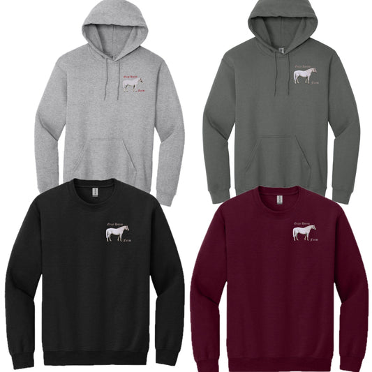 Equestrian Team Apparel Grey Horse Farm - Hoodies and Sweatshirts equestrian team apparel online tack store mobile tack store custom farm apparel custom show stable clothing equestrian lifestyle horse show clothing riding clothes Grey Horse Farm - Hoodies and Sweatshirts horses equestrian tack store
