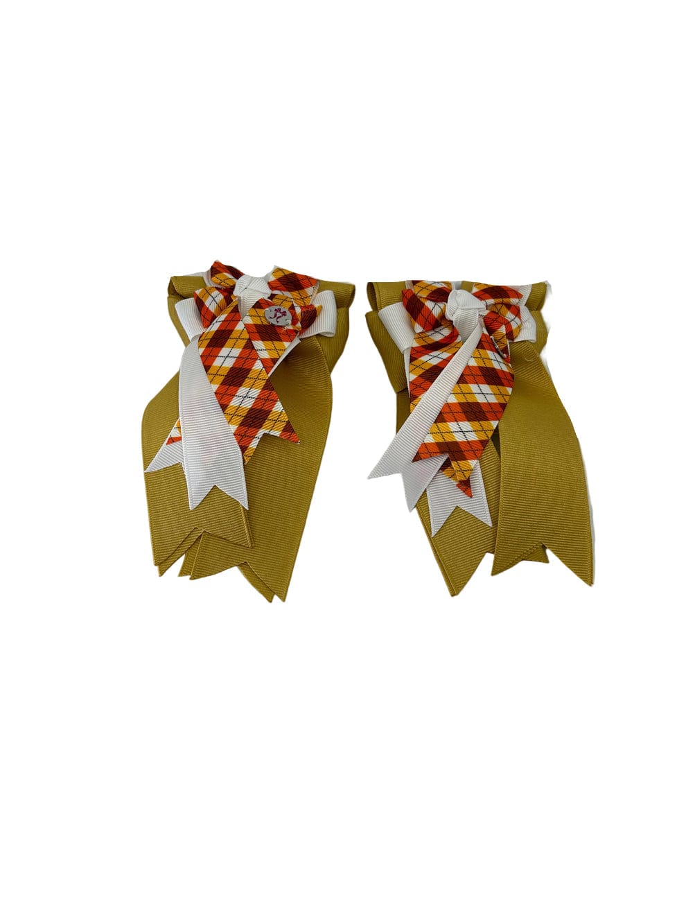 PonyTail Bows 3" Tails PonyTail Bows- Falling In Tan equestrian team apparel online tack store mobile tack store custom farm apparel custom show stable clothing equestrian lifestyle horse show clothing riding clothes PonyTail Bows | Equestrian Hair Accessories horses equestrian tack store