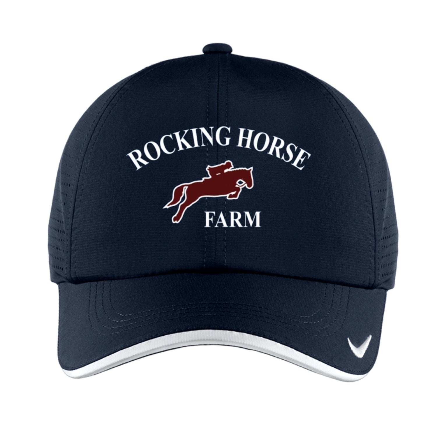 Equestrian Team Apparel Rocking Horse Farm - Nike Cap equestrian team apparel online tack store mobile tack store custom farm apparel custom show stable clothing equestrian lifestyle horse show clothing riding clothes Rocking Horse Farm - Nike Cap horses equestrian tack store