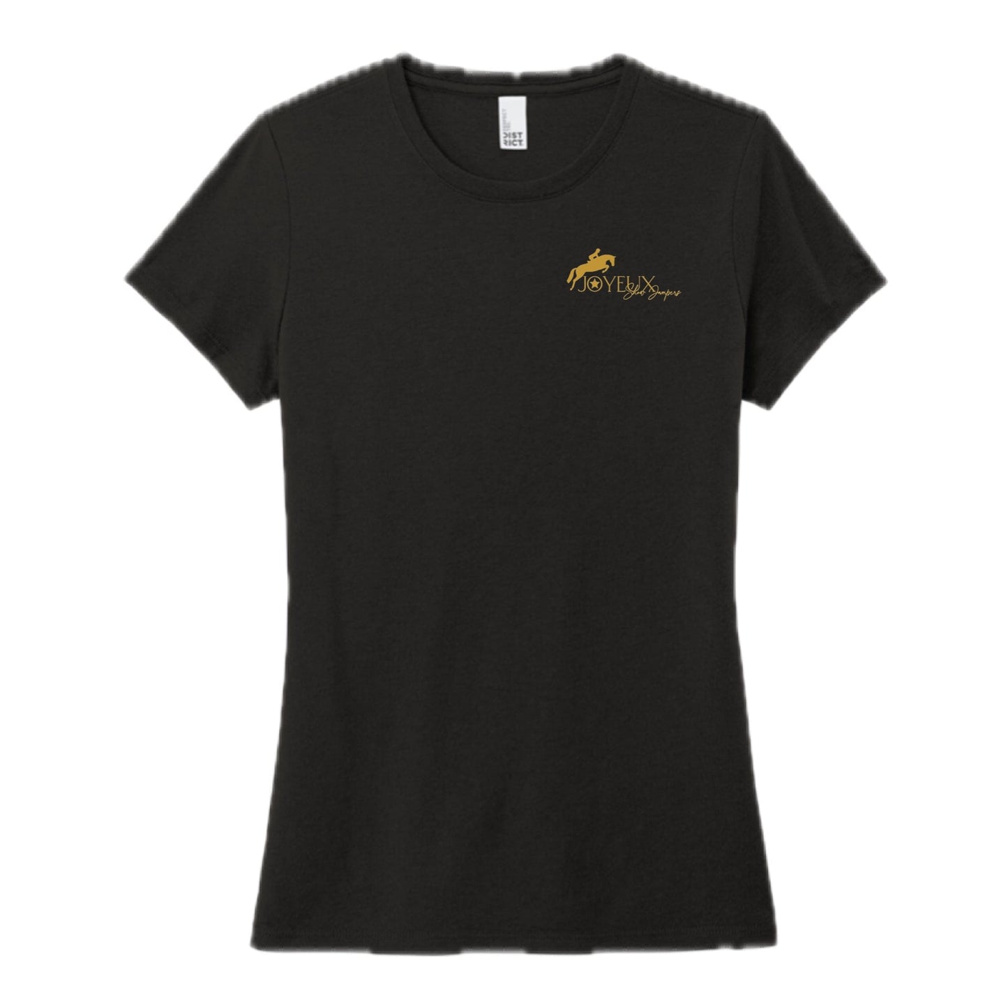 Equestrian Team Apparel Joyeux Show Stables- Ladies Tee Shirts equestrian team apparel online tack store mobile tack store custom farm apparel custom show stable clothing equestrian lifestyle horse show clothing riding clothes Joyeux Show Stables- Ladies Tee Shirts horses equestrian tack store