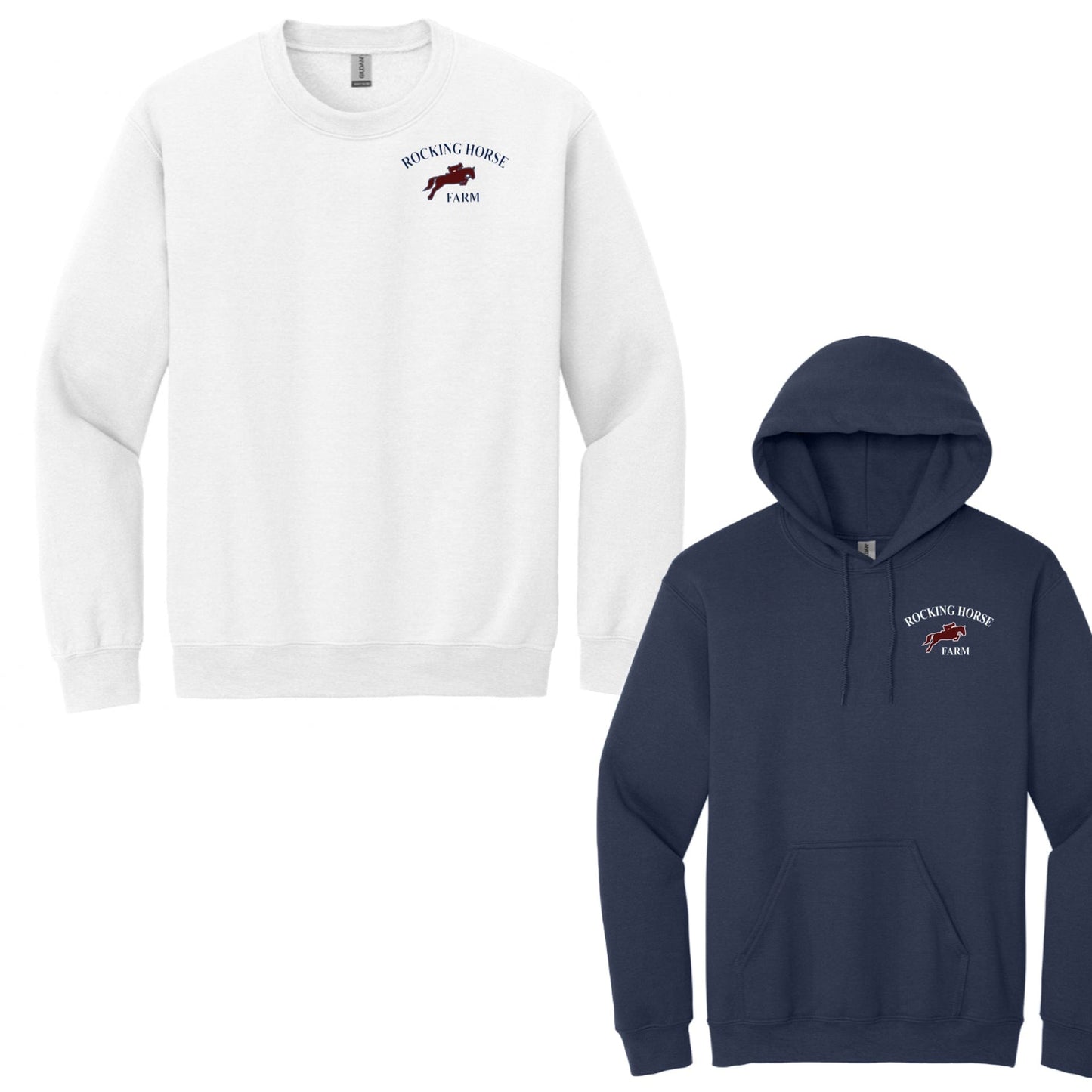 Equestrian Team Apparel Rocking Horse Farm - Hoodies equestrian team apparel online tack store mobile tack store custom farm apparel custom show stable clothing equestrian lifestyle horse show clothing riding clothes Rocking Horse Farm - Hoodies horses equestrian tack store