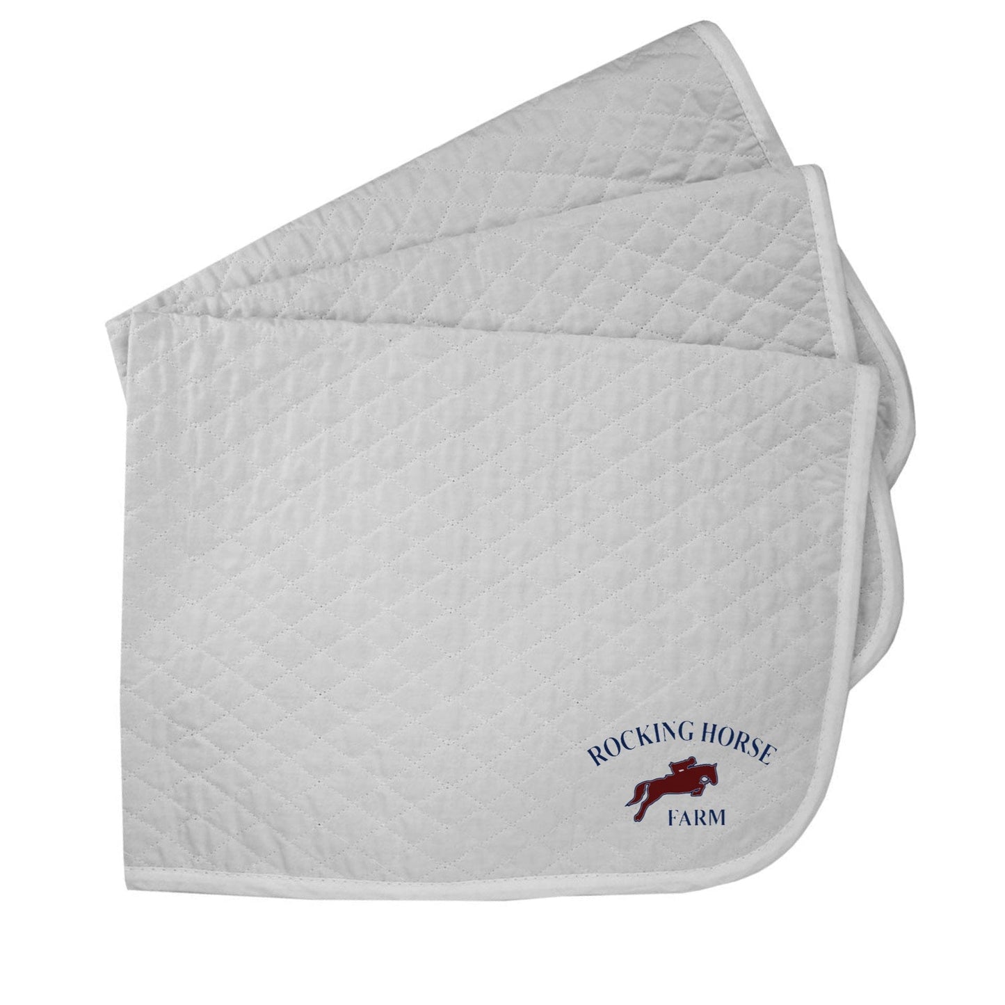 Equestrian Team Apparel Rocking Horse Farm - Baby Pad equestrian team apparel online tack store mobile tack store custom farm apparel custom show stable clothing equestrian lifestyle horse show clothing riding clothes Rocking Horse Farm - Baby Pad horses equestrian tack store