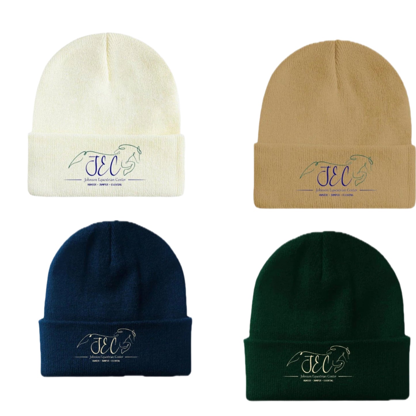 Equestrian Team Apparel Johnson Equestrian Center Cuff Beanie equestrian team apparel online tack store mobile tack store custom farm apparel custom show stable clothing equestrian lifestyle horse show clothing riding clothes horses equestrian tack store