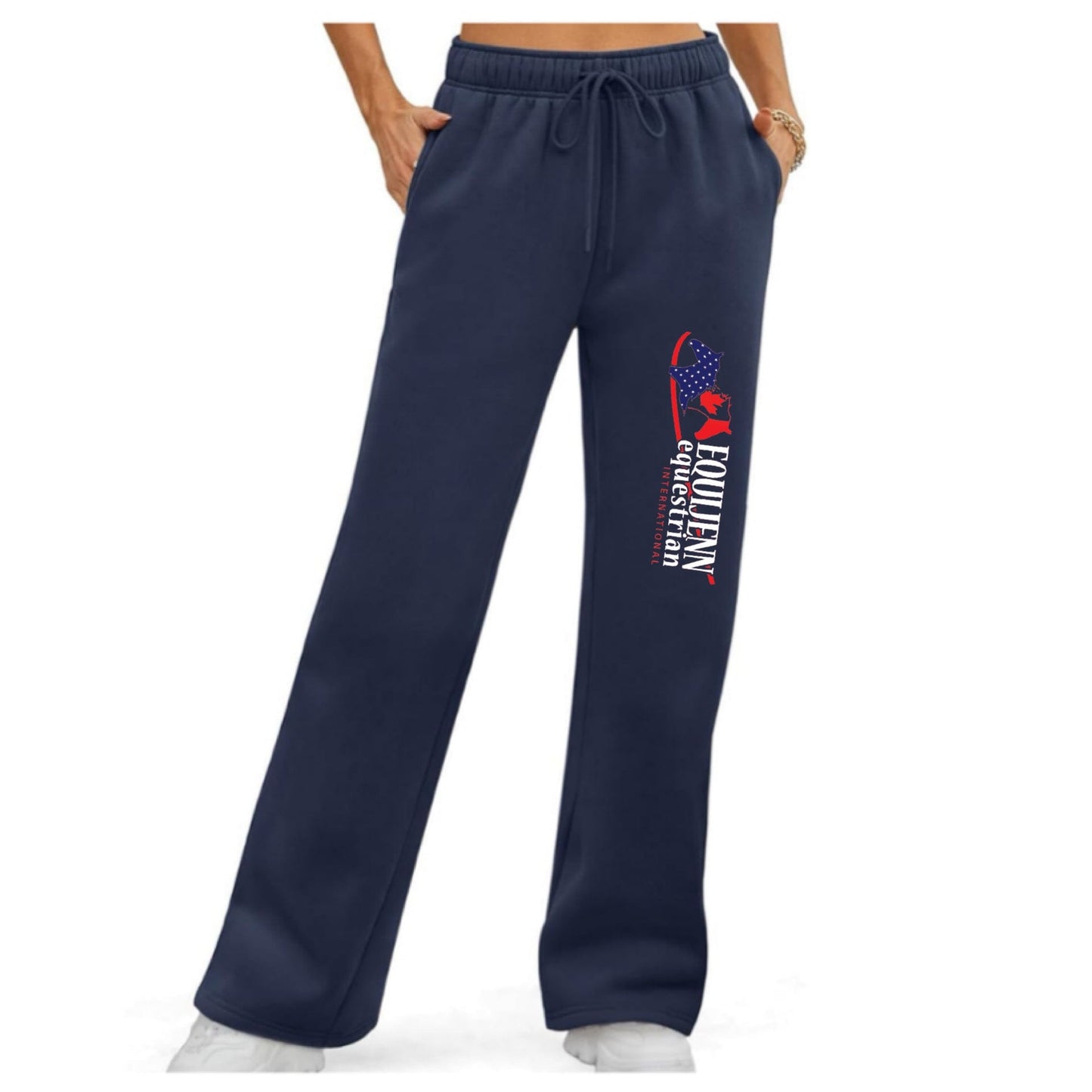 Equestrian Team Apparel XS / Ladies / Open wide ankle Equijenn Equestrian International - Sweatpants equestrian team apparel online tack store mobile tack store custom farm apparel custom show stable clothing equestrian lifestyle horse show clothing riding clothes Equijenn Equestrian International - Sweatpants horses equestrian tack store