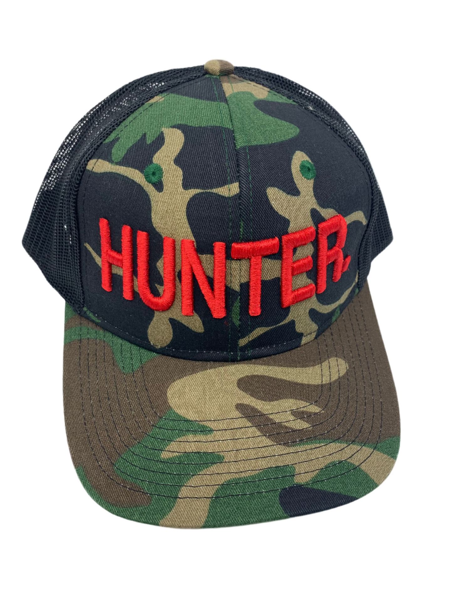 Equestrian Team Apparel Custom Team Hats Camo/Red Trucker Cap-HUNTER. equestrian team apparel online tack store mobile tack store custom farm apparel custom show stable clothing equestrian lifestyle horse show clothing riding clothes horses equestrian tack store