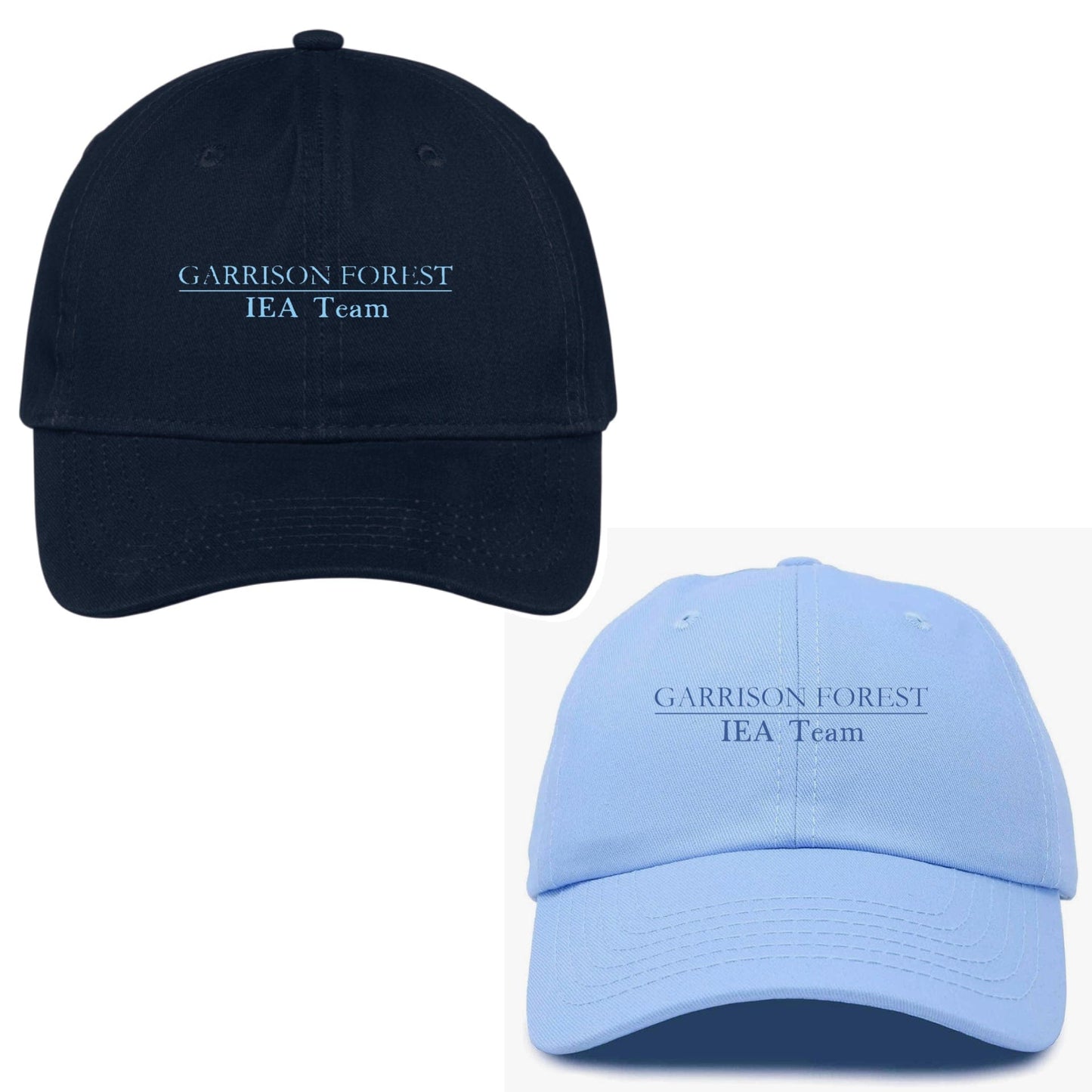 Equestrian Team Apparel Custom Team Hats Baby Blue Garrison Forest IEA - Baseball Cap equestrian team apparel online tack store mobile tack store custom farm apparel custom show stable clothing equestrian lifestyle horse show clothing riding clothes Garrison Forest IEA - Baseball Cap horses equestrian tack store