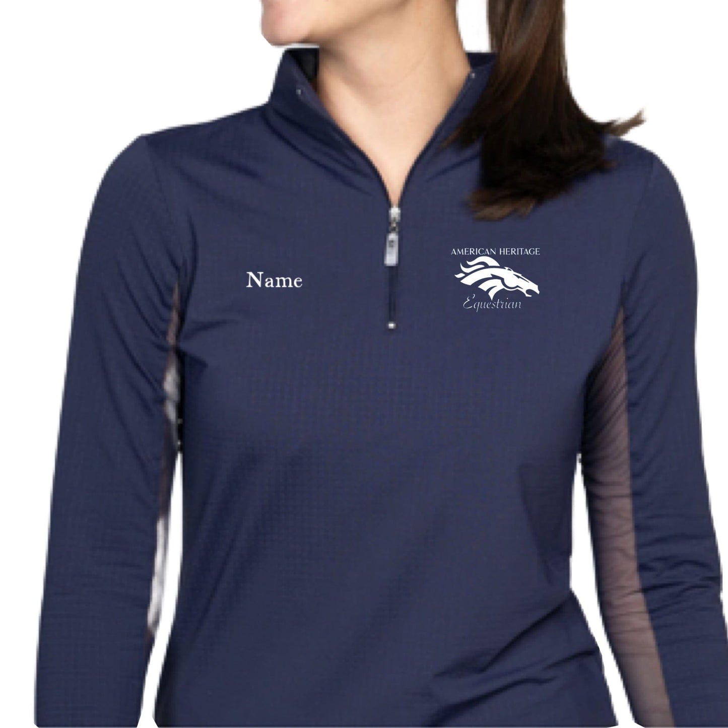 Equestrian Team Apparel Custom Team Shirts American Heritage IEA- Sun Shirt equestrian team apparel online tack store mobile tack store custom farm apparel custom show stable clothing equestrian lifestyle horse show clothing riding clothes American Heritage IEA- Sun Shirt horses equestrian tack store