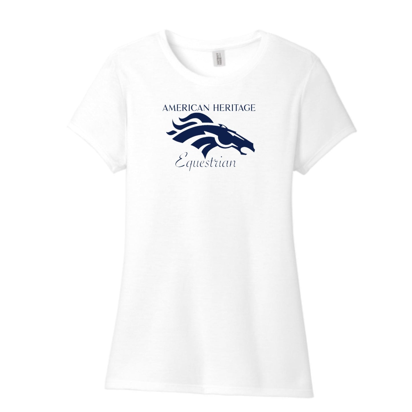 Equestrian Team Apparel Custom Team Shirts XS / White / Adult American Heritage IEA- Tee Shirt equestrian team apparel online tack store mobile tack store custom farm apparel custom show stable clothing equestrian lifestyle horse show clothing riding clothes American Heritage IEA- Tee Shirt horses equestrian tack store