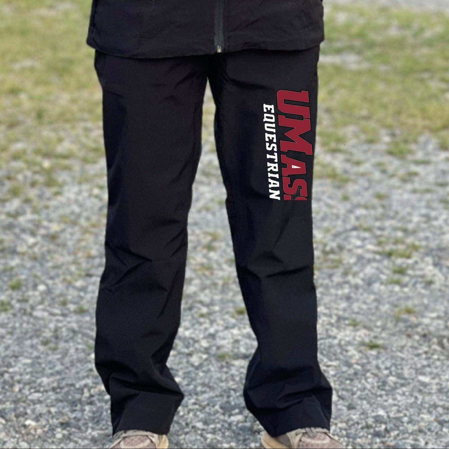 Equestrian Team Apparel U Mass Equestrian Team Rain Pants equestrian team apparel online tack store mobile tack store custom farm apparel custom show stable clothing equestrian lifestyle horse show clothing riding clothes U Mass Equestrian Team Rain Pants horses equestrian tack store