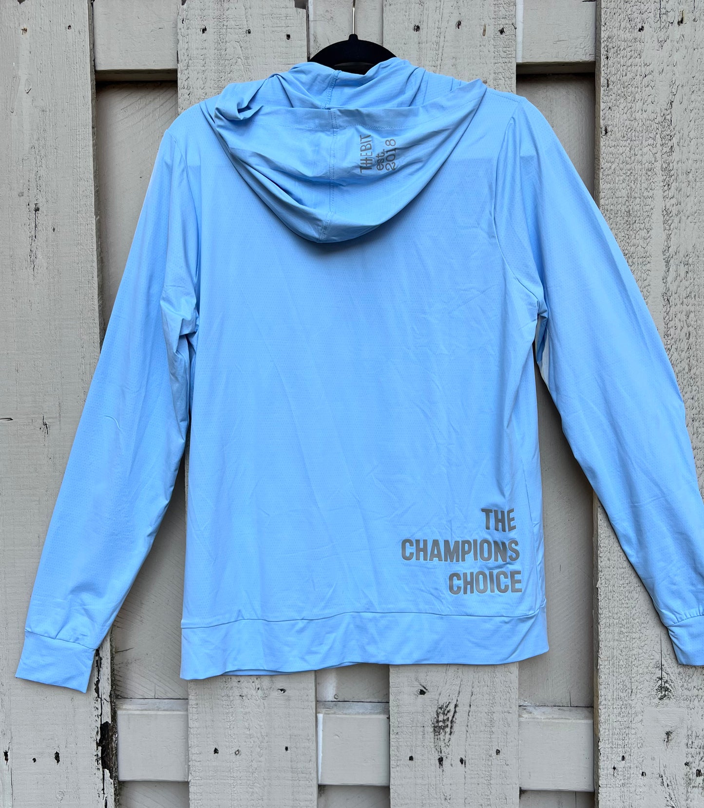 The Bit Equestrian Brand- Long Sleeve Hooded Tech Top (Men's)