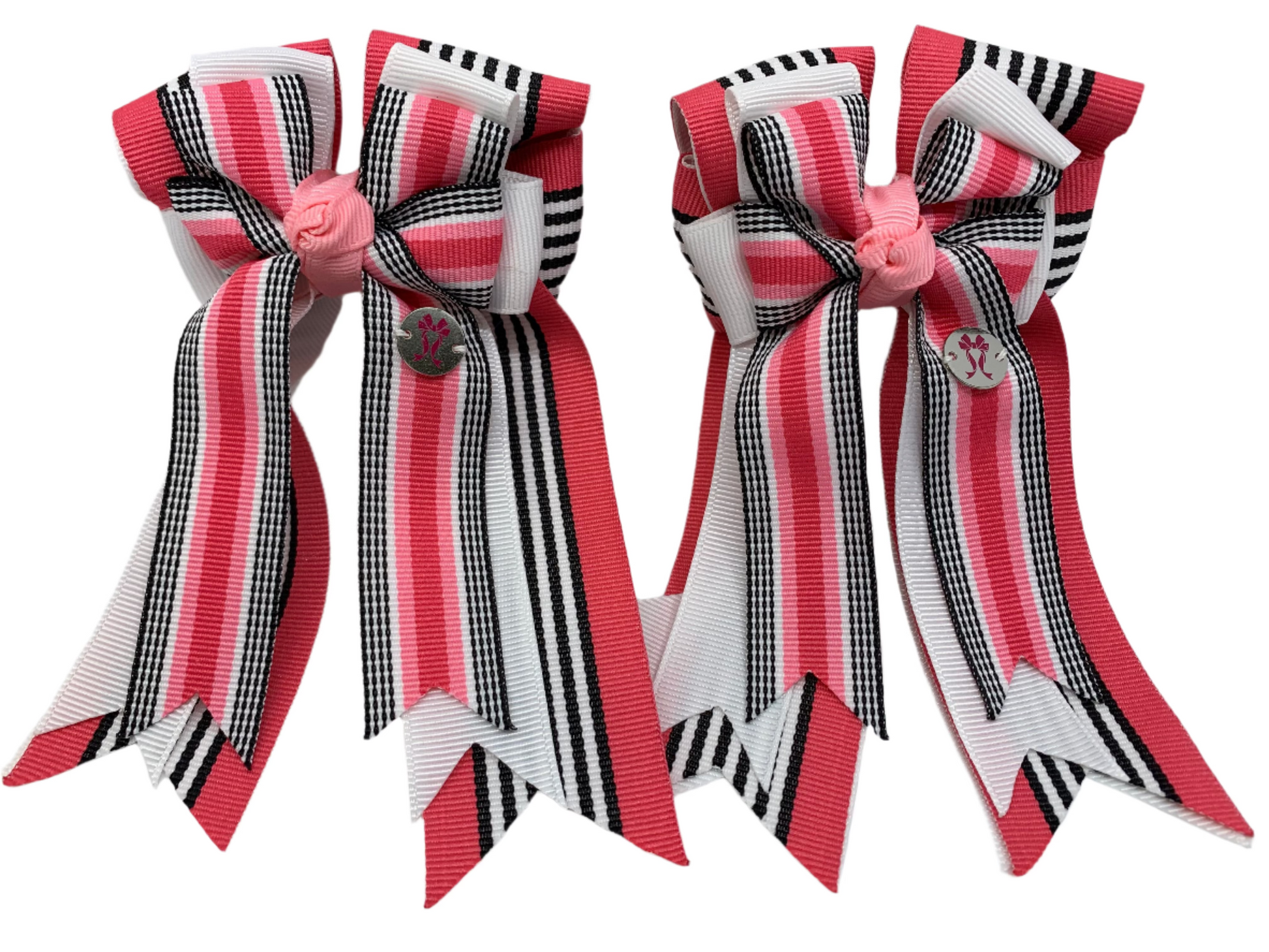 PonyTail Bows 3" Tails PonyTail Bows- Tiffany Pink equestrian team apparel online tack store mobile tack store custom farm apparel custom show stable clothing equestrian lifestyle horse show clothing riding clothes PonyTail Bows | Equestrian Hair Accessories horses equestrian tack store