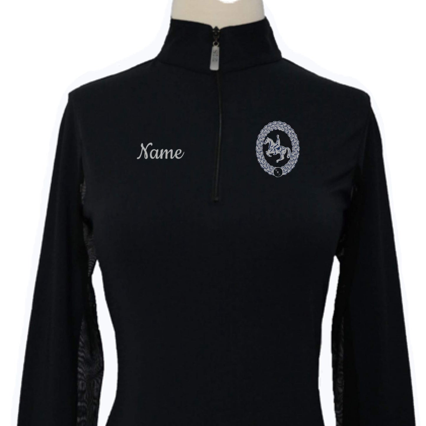 Equestrian Team Apparel Black / Youth Vogt Riding Academy- Sun Shirts equestrian team apparel online tack store mobile tack store custom farm apparel custom show stable clothing equestrian lifestyle horse show clothing riding clothes Vogt Riding Academy- Sun Shirts horses equestrian tack store