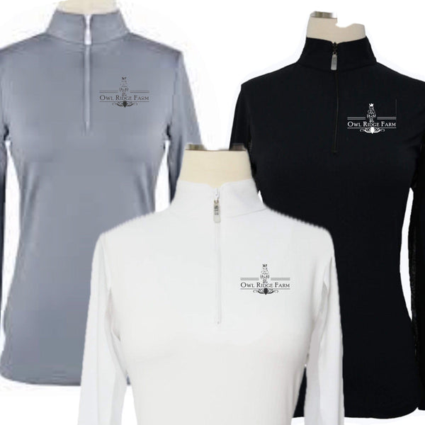 Owl Ridge Farm Sun Shirt Equestrian Team Apparel