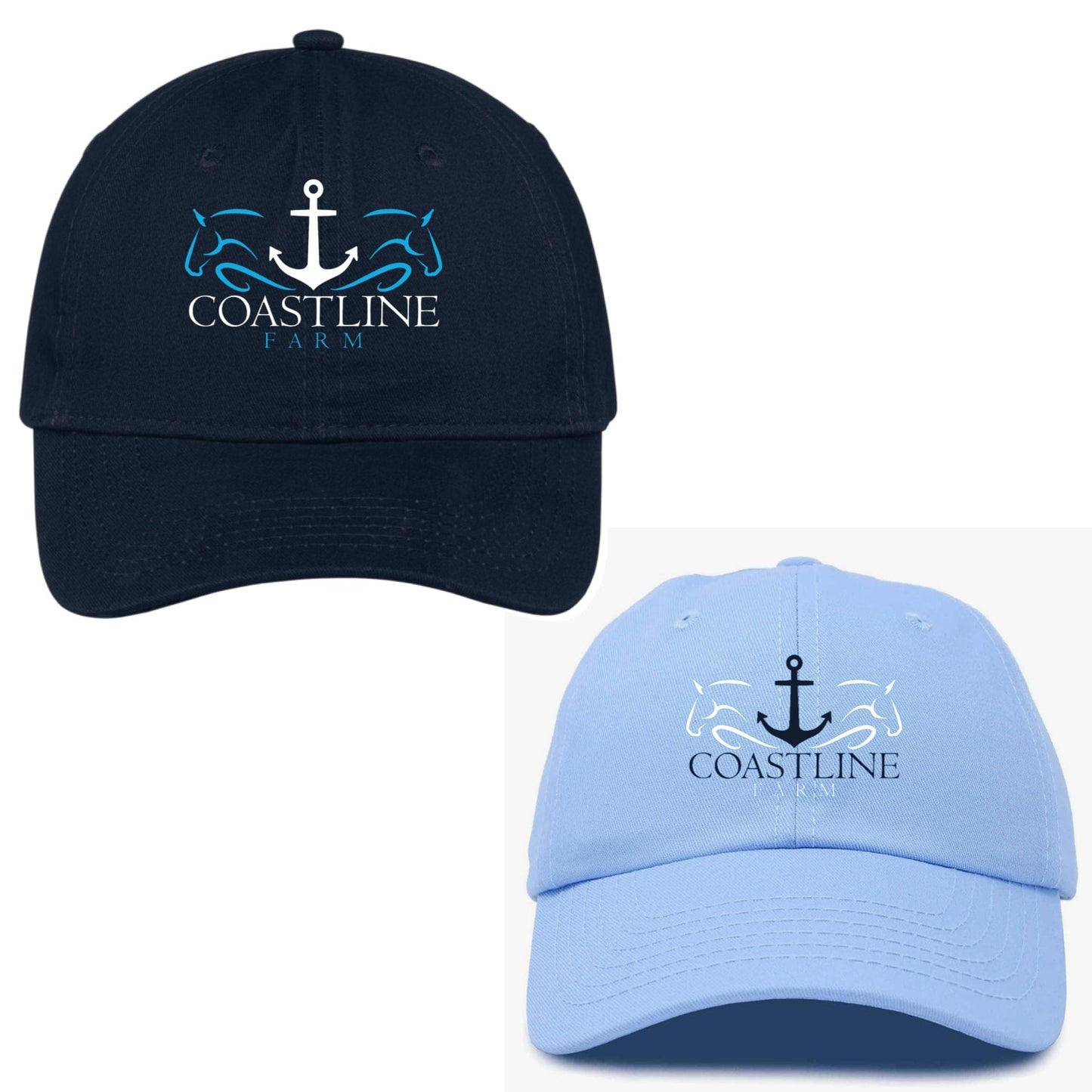Equestrian Team Apparel Coastline Farm- Baseball Caps equestrian team apparel online tack store mobile tack store custom farm apparel custom show stable clothing equestrian lifestyle horse show clothing riding clothes Coastline Farm- Baseball Caps horses equestrian tack store