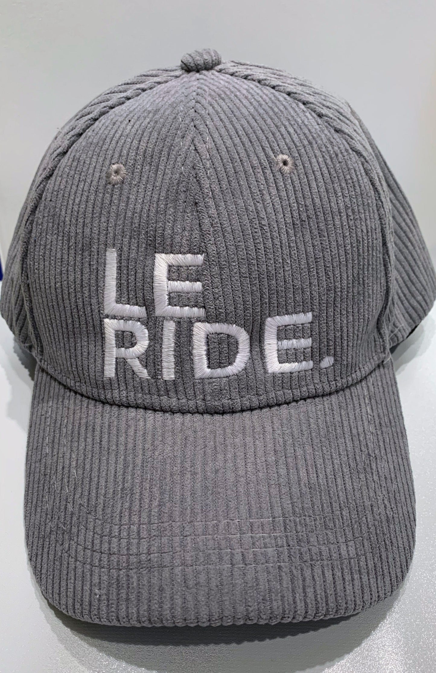 Equestrian Team Apparel Hats Le Ride. Corduroy Caps Grey equestrian team apparel online tack store mobile tack store custom farm apparel custom show stable clothing equestrian lifestyle horse show clothing riding clothes Le Ride. Corduroy Caps Grey horses equestrian tack store