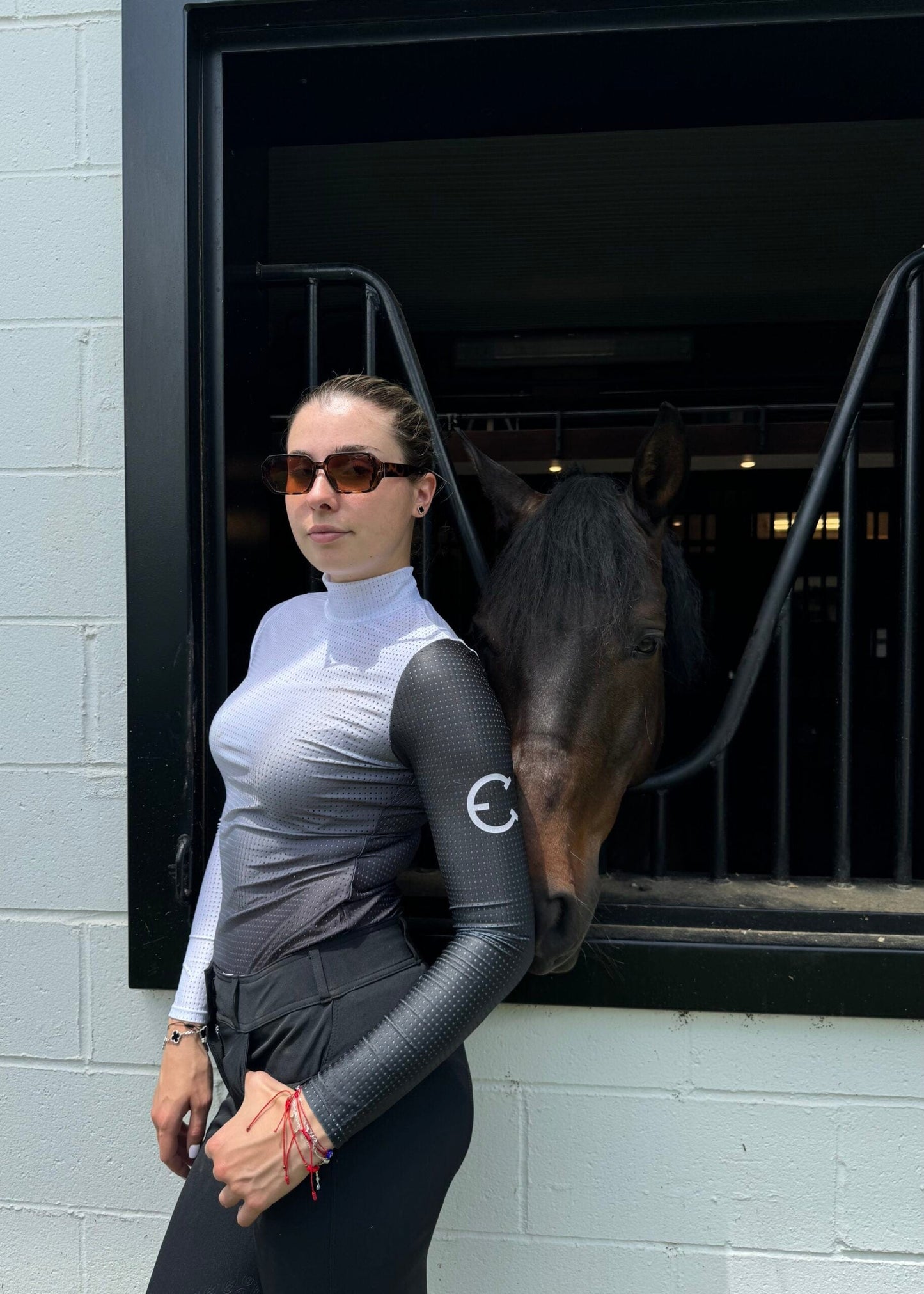 EquestrianClub Training Shirt EquestrianClub- Chaya Turtleneck equestrian team apparel online tack store mobile tack store custom farm apparel custom show stable clothing equestrian lifestyle horse show clothing riding clothes EquestrianClub- Chaya Turtleneck horses equestrian tack store
