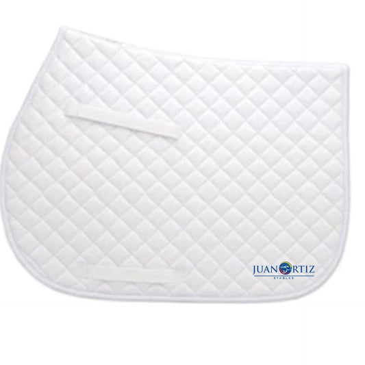 Equestrian Team Apparel Juan Ortiz Stables - Saddle Pad equestrian team apparel online tack store mobile tack store custom farm apparel custom show stable clothing equestrian lifestyle horse show clothing riding clothes Juan Ortiz Stables - Saddle Pad horses equestrian tack store