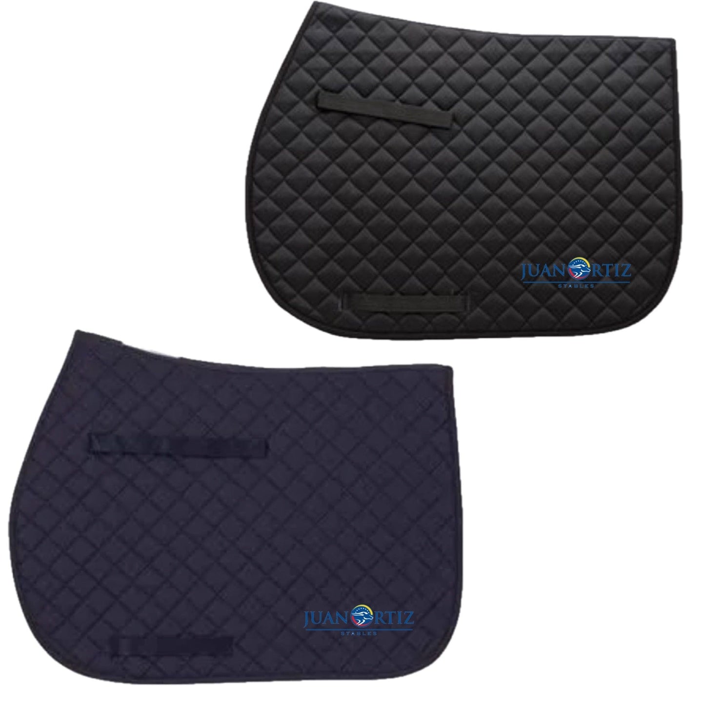 Equestrian Team Apparel Juan Ortiz Stables - Saddle Pad equestrian team apparel online tack store mobile tack store custom farm apparel custom show stable clothing equestrian lifestyle horse show clothing riding clothes Juan Ortiz Stables - Saddle Pad horses equestrian tack store