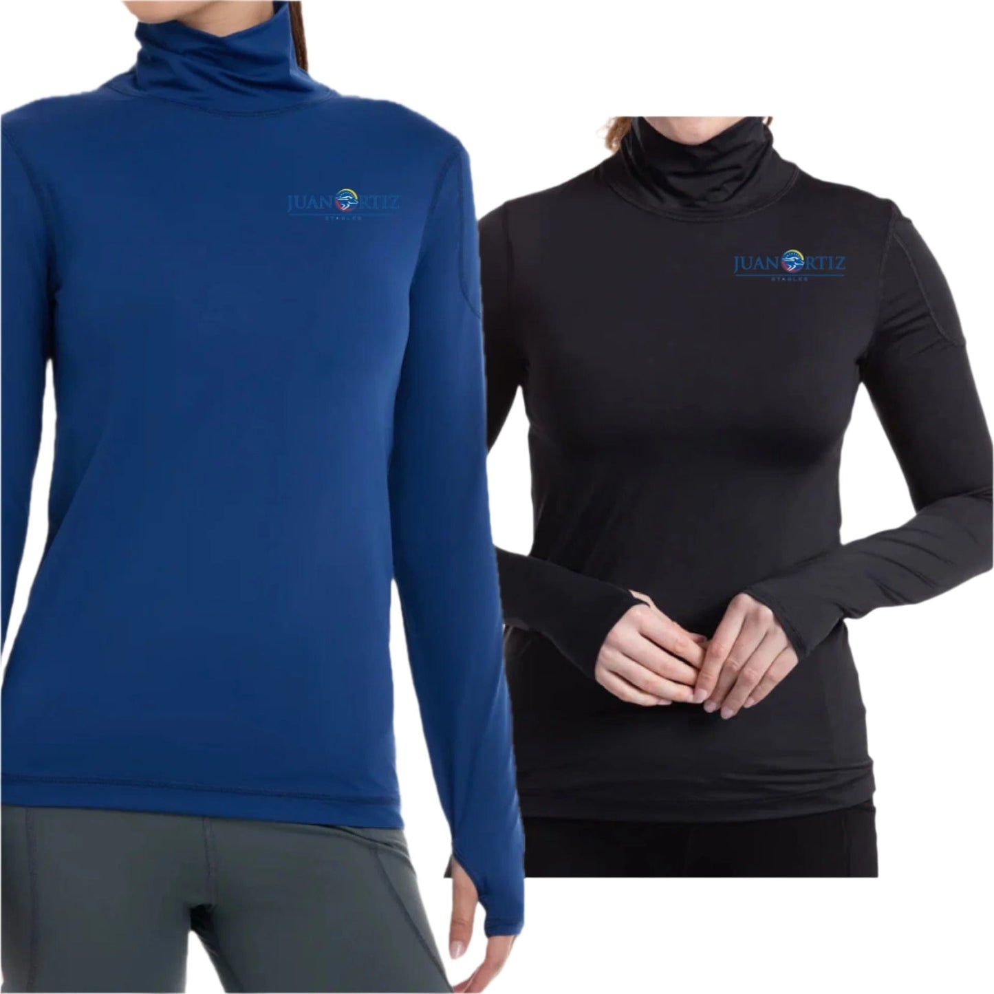 Equestrian Team Apparel Juan Ortiz Stables- Turtleneck Sun Shirt (Ladies) equestrian team apparel online tack store mobile tack store custom farm apparel custom show stable clothing equestrian lifestyle horse show clothing riding clothes Juan Ortiz Stables- Turtleneck Sun Shirt (Ladies) horses equestrian tack store