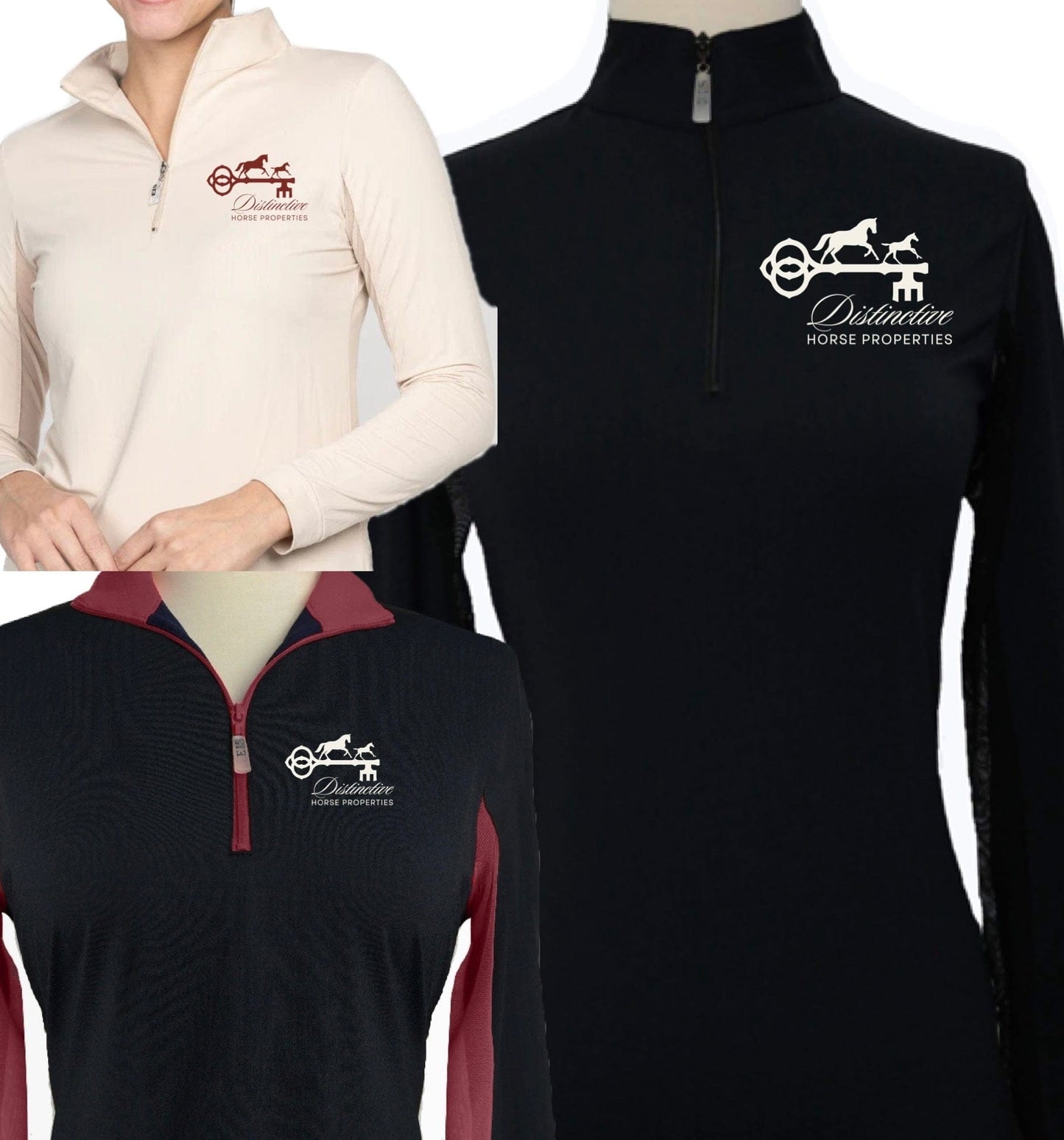 Equestrian Team Apparel Distinctive Horse Properties- Sun Shirt equestrian team apparel online tack store mobile tack store custom farm apparel custom show stable clothing equestrian lifestyle horse show clothing riding clothes Distinctive Horse Properties- Sun Shirt horses equestrian tack store