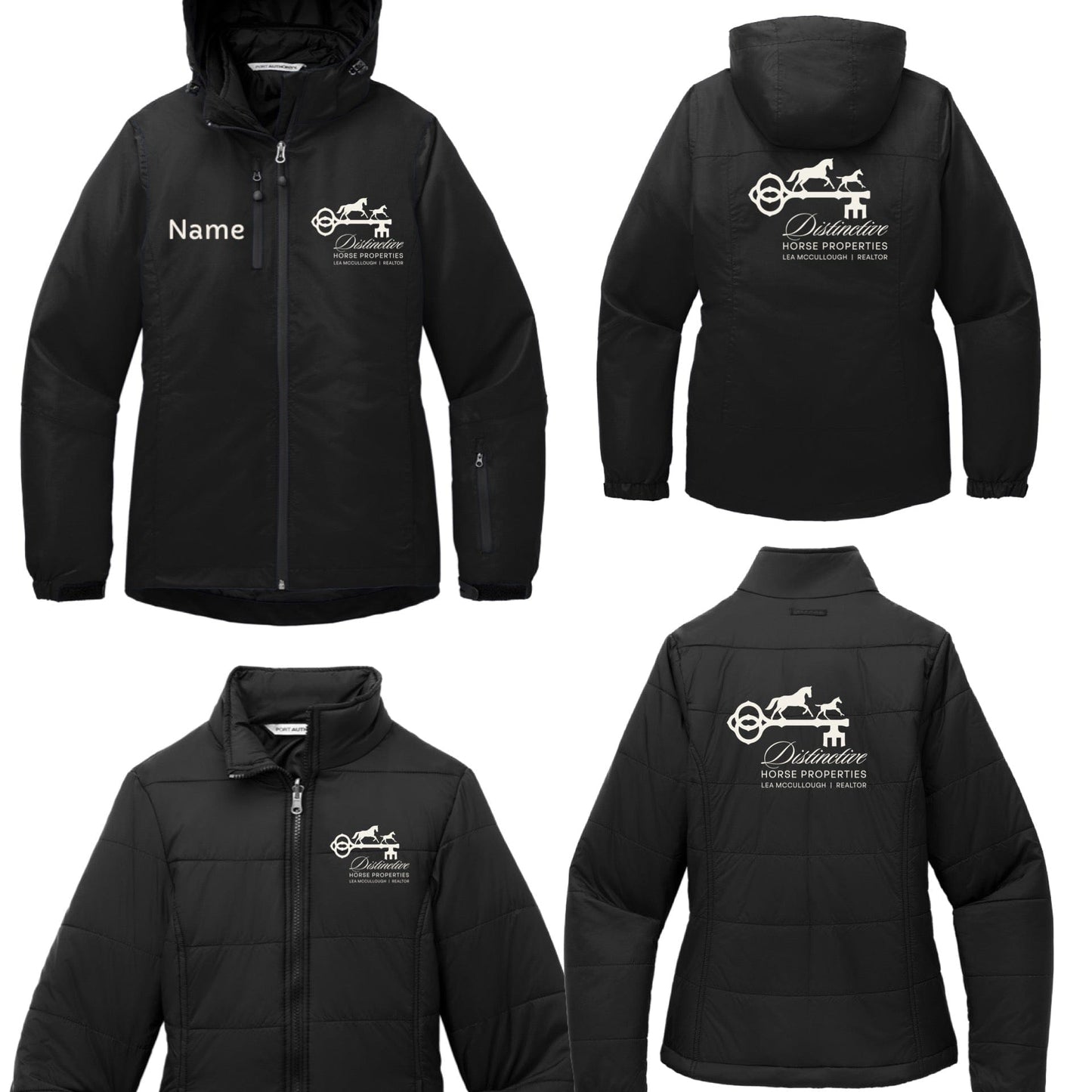 Equestrian Team Apparel Distinctive Horse Properties- 3 in 1 Heavy Jacket equestrian team apparel online tack store mobile tack store custom farm apparel custom show stable clothing equestrian lifestyle horse show clothing riding clothes Distinctive Horse Properties- 3 in 1 Heavy Jacket horses equestrian tack store