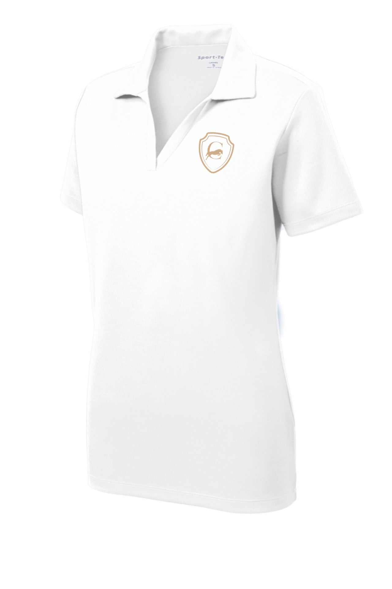 Equestrian Team Apparel White / Ladies / XS The Carlyle- Polo Shirt equestrian team apparel online tack store mobile tack store custom farm apparel custom show stable clothing equestrian lifestyle horse show clothing riding clothes The Carlyle- Polo Shirt horses equestrian tack store