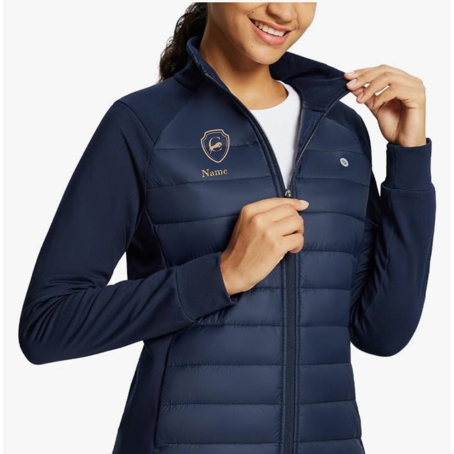 Equestrian Team Apparel XS / Ladies The Carlyle- Puffy Jacket equestrian team apparel online tack store mobile tack store custom farm apparel custom show stable clothing equestrian lifestyle horse show clothing riding clothes The Carlyle- Puffy Jacket horses equestrian tack store