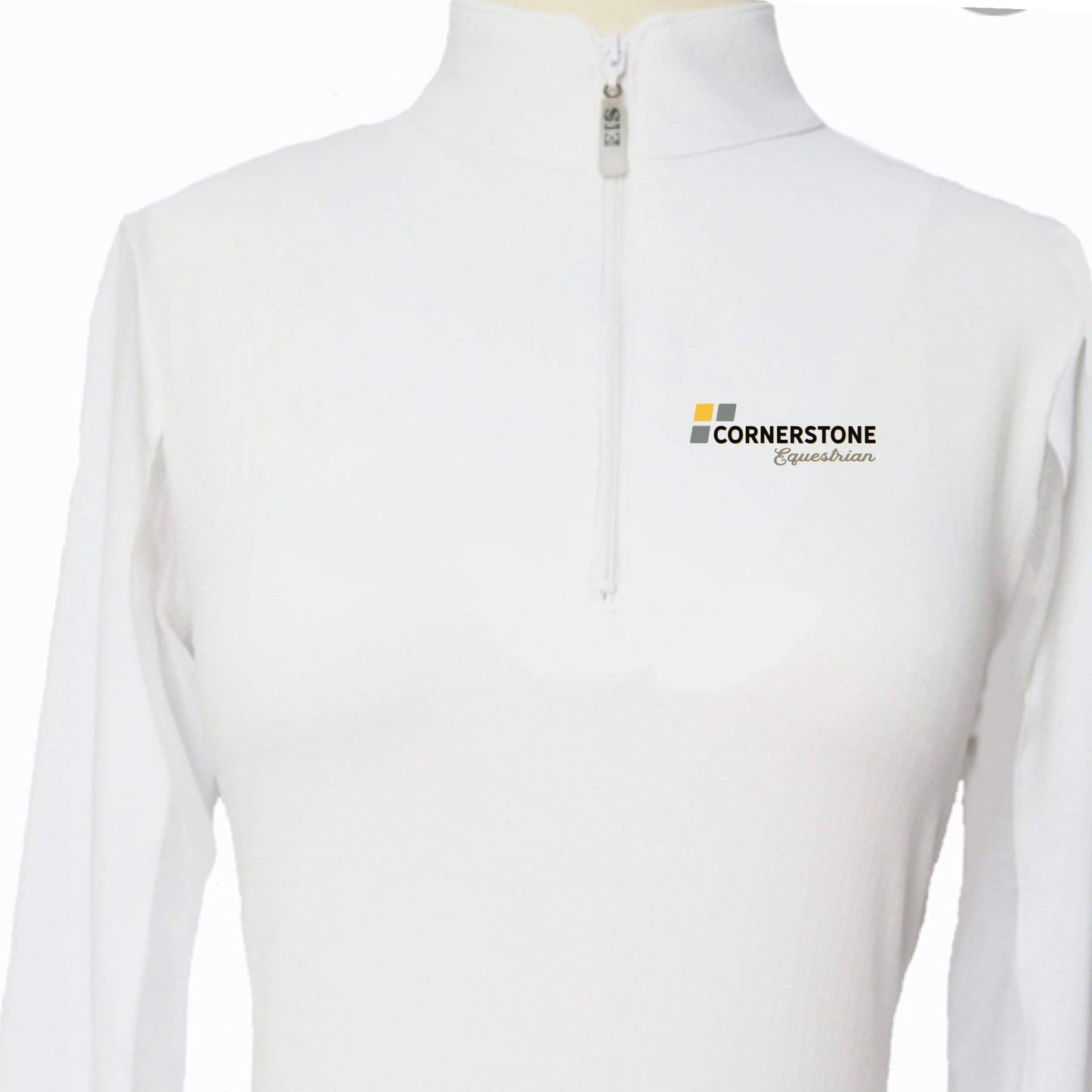 Equestrian Team Apparel XXS / White / Full Logo Cornerstone Equestrian (TN) - Sun Shirts equestrian team apparel online tack store mobile tack store custom farm apparel custom show stable clothing equestrian lifestyle horse show clothing riding clothes Cornerstone Equestrian (TN) - Sun Shirts horses equestrian tack store