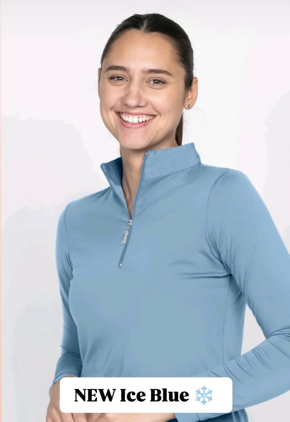 EIS Sunshirt Ice Blue EIS- Sun Shirts (2.0 Large) equestrian team apparel online tack store mobile tack store custom farm apparel custom show stable clothing equestrian lifestyle horse show clothing riding clothes EIS- Sun Shirts (2.0 Large) horses equestrian tack store