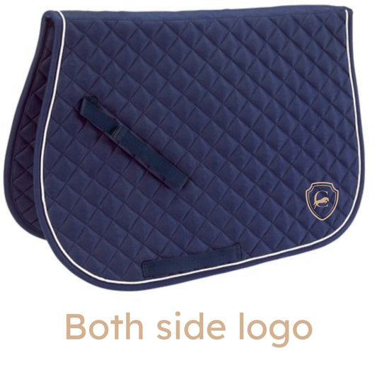Equestrian Team Apparel The Carlyle- Saddle Pad equestrian team apparel online tack store mobile tack store custom farm apparel custom show stable clothing equestrian lifestyle horse show clothing riding clothes The Carlyle- Saddle Pad horses equestrian tack store