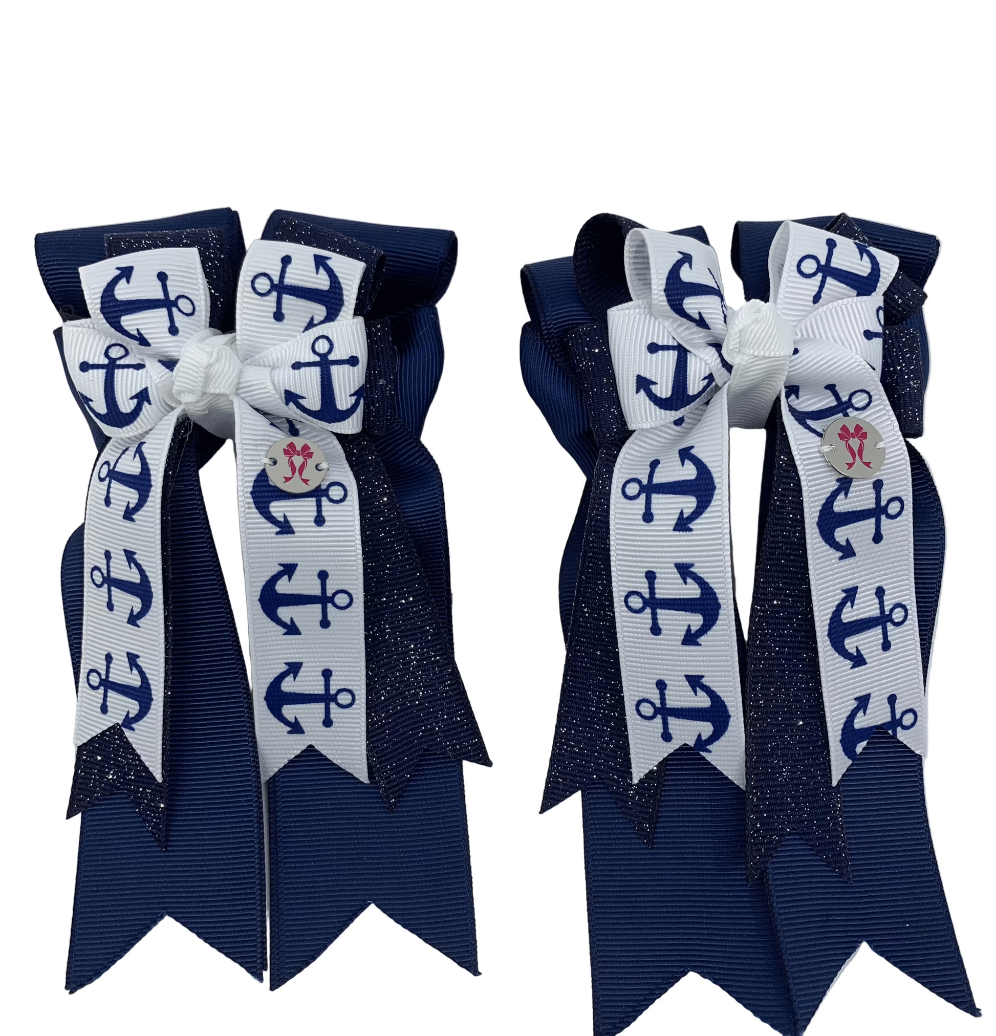 PonyTail Bows 3" Tails PonyTail Bows- Dazzle Anchors equestrian team apparel online tack store mobile tack store custom farm apparel custom show stable clothing equestrian lifestyle horse show clothing riding clothes PonyTail Bows | Equestrian Hair Accessories horses equestrian tack store