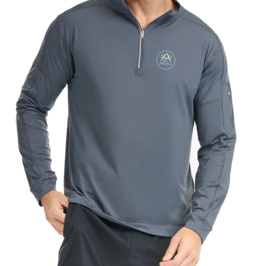 Equestrian Team Apparel S / Zip Collar A Bit Above- Sun Shirt (Men's) equestrian team apparel online tack store mobile tack store custom farm apparel custom show stable clothing equestrian lifestyle horse show clothing riding clothes A Bit Above- Sun Shirt (Men's) horses equestrian tack store