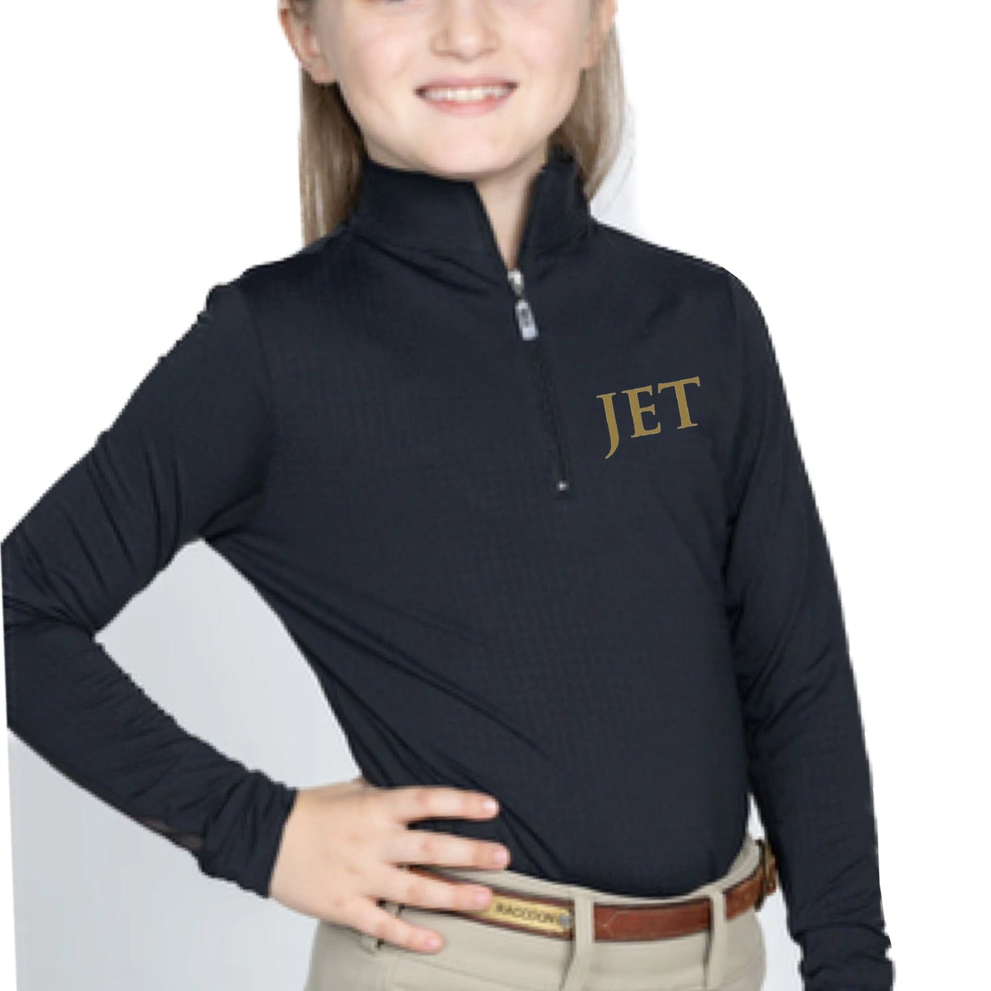 Equestrian Team Apparel JET Show Stable- Sun Shirt (Ladies & Youth) equestrian team apparel online tack store mobile tack store custom farm apparel custom show stable clothing equestrian lifestyle horse show clothing riding clothes JET Show Stable- Sun Shirt (Ladies & Youth) horses equestrian tack store