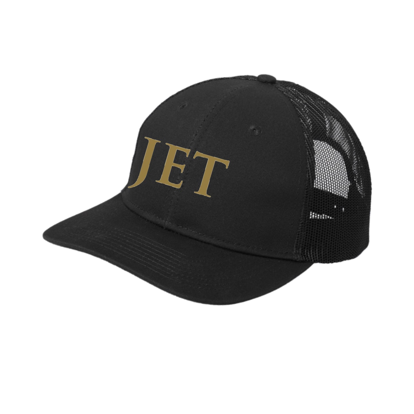 Equestrian Team Apparel Black with Tan JET Show Stable- Baseball Cap equestrian team apparel online tack store mobile tack store custom farm apparel custom show stable clothing equestrian lifestyle horse show clothing riding clothes JET Show Stable- Baseball Cap horses equestrian tack store