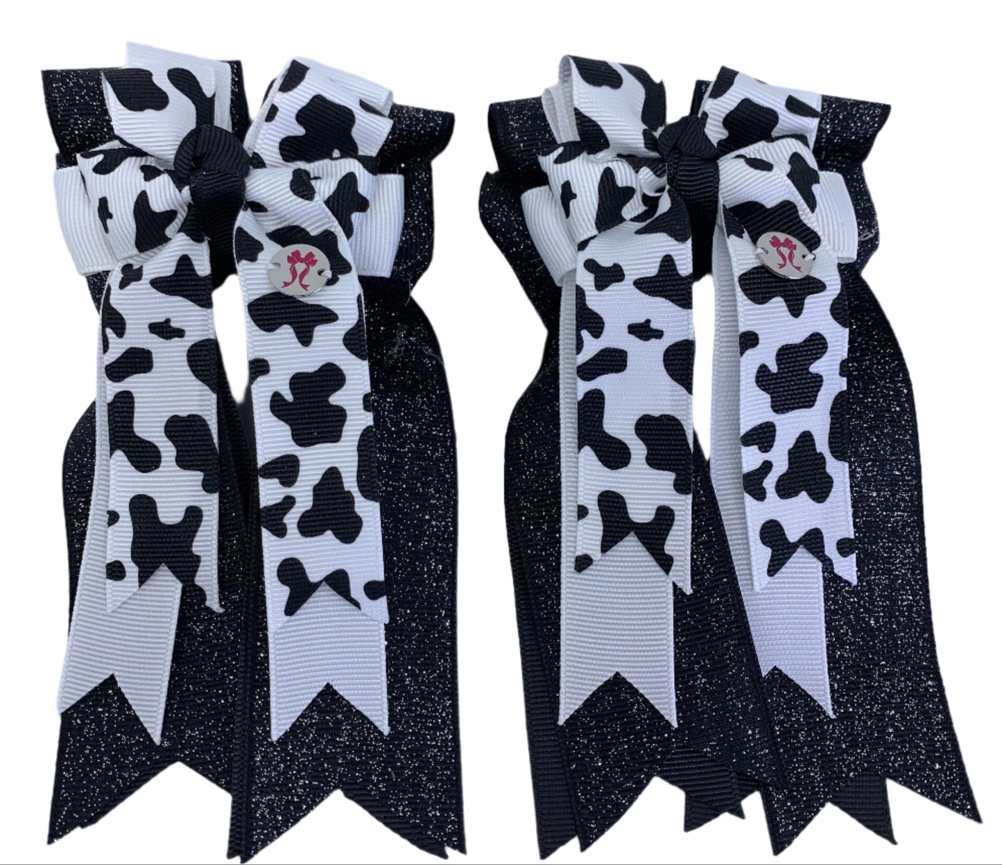 PonyTail Bows 3" Tails PonyTail Bows- Holy Cow equestrian team apparel online tack store mobile tack store custom farm apparel custom show stable clothing equestrian lifestyle horse show clothing riding clothes PonyTail Bows | Equestrian Hair Accessories horses equestrian tack store