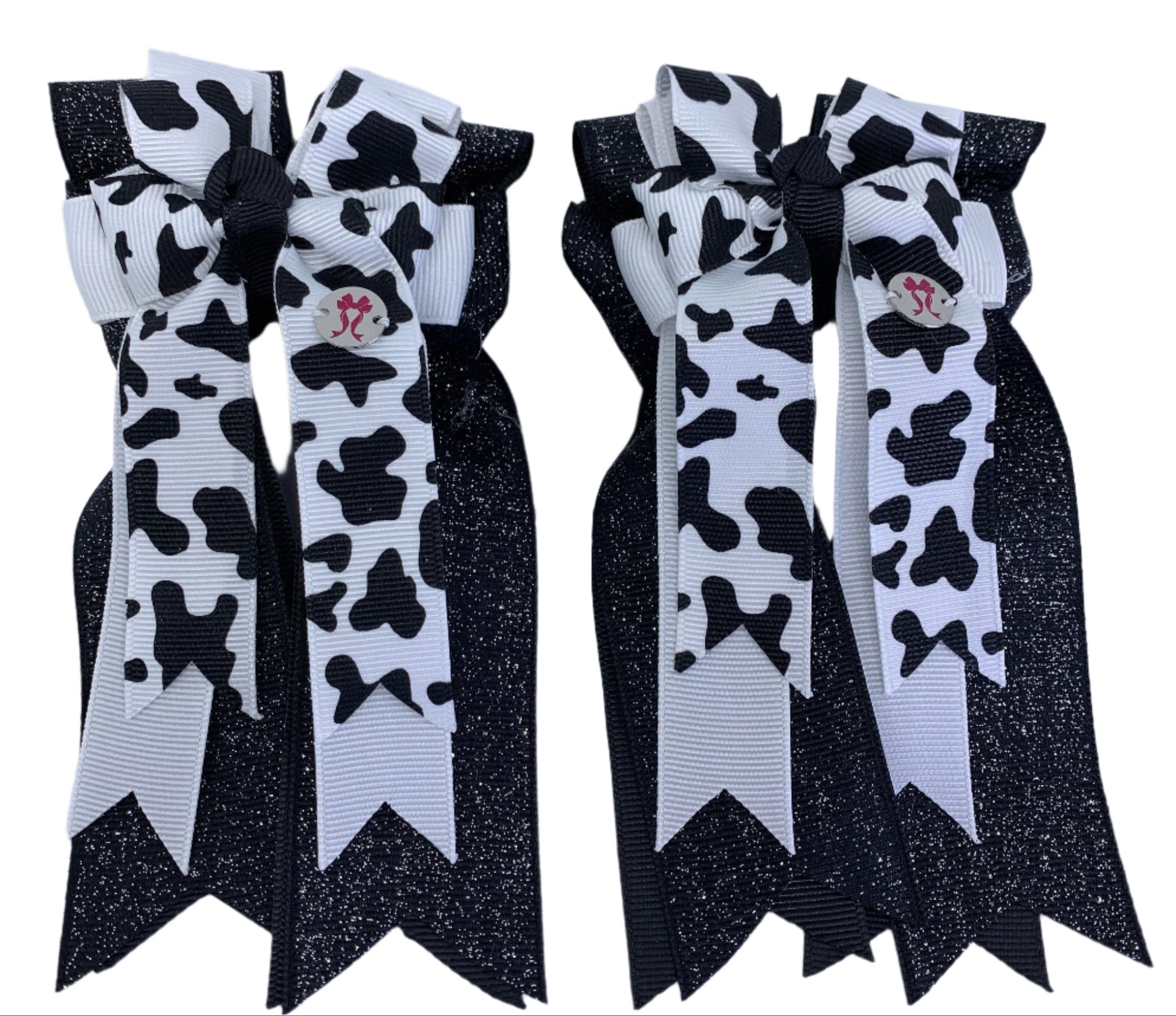 PonyTail Bows 3" Tails PonyTail Bows- Holy Cow equestrian team apparel online tack store mobile tack store custom farm apparel custom show stable clothing equestrian lifestyle horse show clothing riding clothes PonyTail Bows | Equestrian Hair Accessories horses equestrian tack store