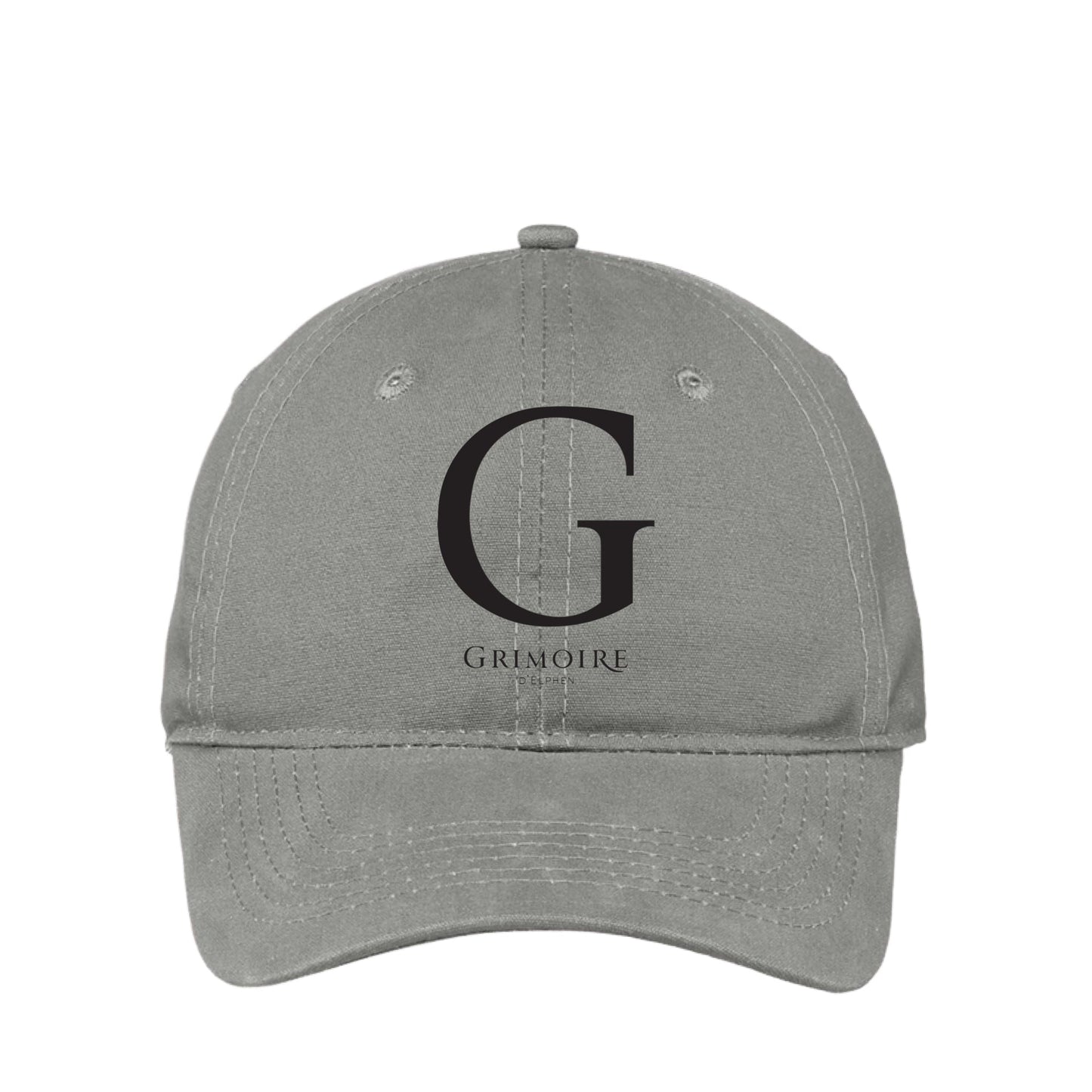 Equestrian Team Apparel Grey / Adult Grimoire D'Elphen - Baseball Caps equestrian team apparel online tack store mobile tack store custom farm apparel custom show stable clothing equestrian lifestyle horse show clothing riding clothes Grimoire D'Elphen - Baseball Caps horses equestrian tack store