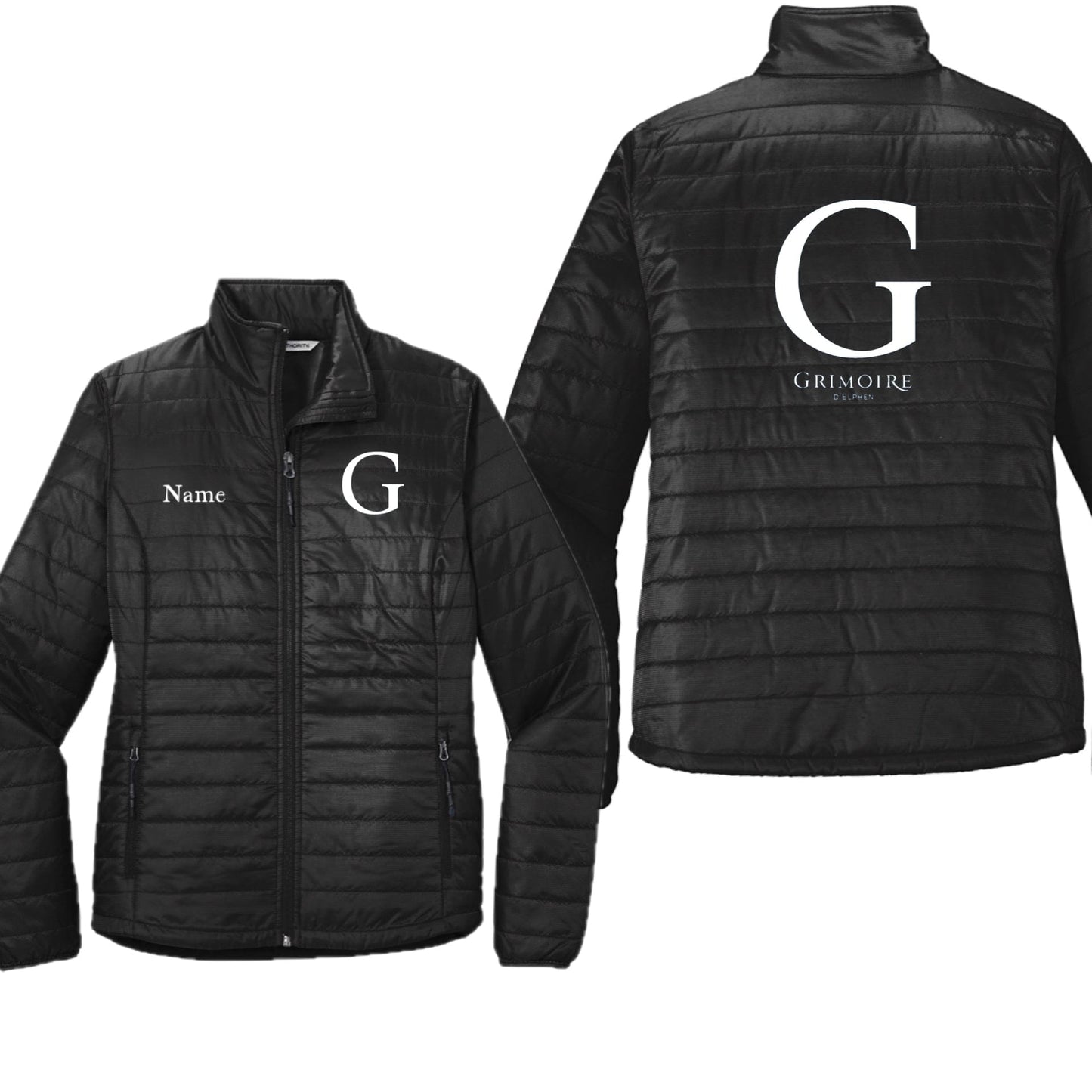 Equestrian Team Apparel Grimoire D'Elphen - Puffy Jacket equestrian team apparel online tack store mobile tack store custom farm apparel custom show stable clothing equestrian lifestyle horse show clothing riding clothes Grimoire D'Elphen - Puffy Jacket horses equestrian tack store