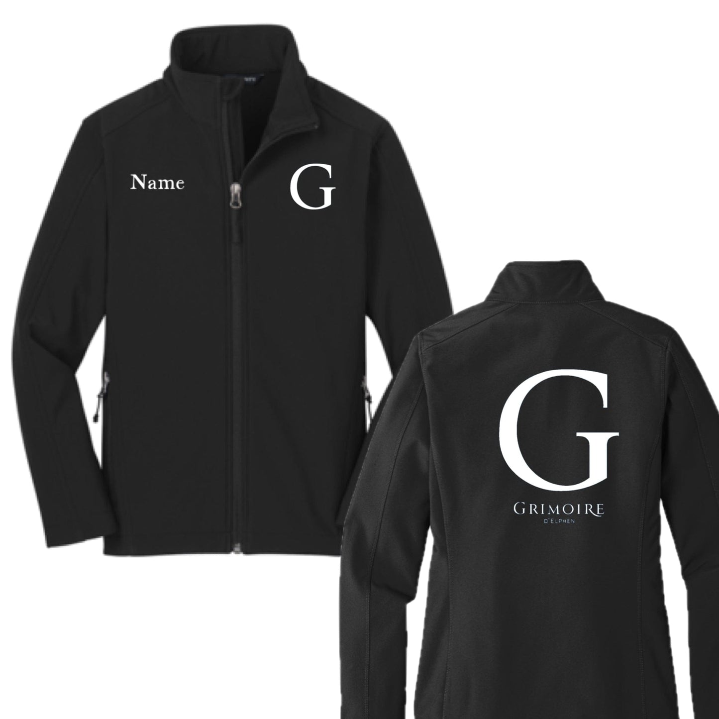 Equestrian Team Apparel Grimoire D'Elphen - Soft Shell Jacket equestrian team apparel online tack store mobile tack store custom farm apparel custom show stable clothing equestrian lifestyle horse show clothing riding clothes Grimoire D'Elphen - Soft Shell Jacket horses equestrian tack store