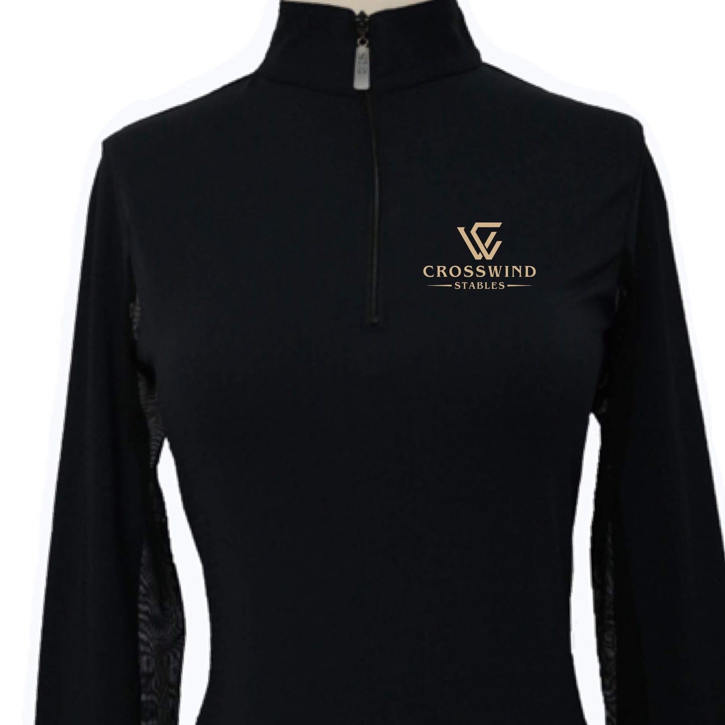 Equestrian Team Apparel Ladies / XS Crosswind Stables- Sun Shirt equestrian team apparel online tack store mobile tack store custom farm apparel custom show stable clothing equestrian lifestyle horse show clothing riding clothes Crosswind Stables- Sun Shirt horses equestrian tack store