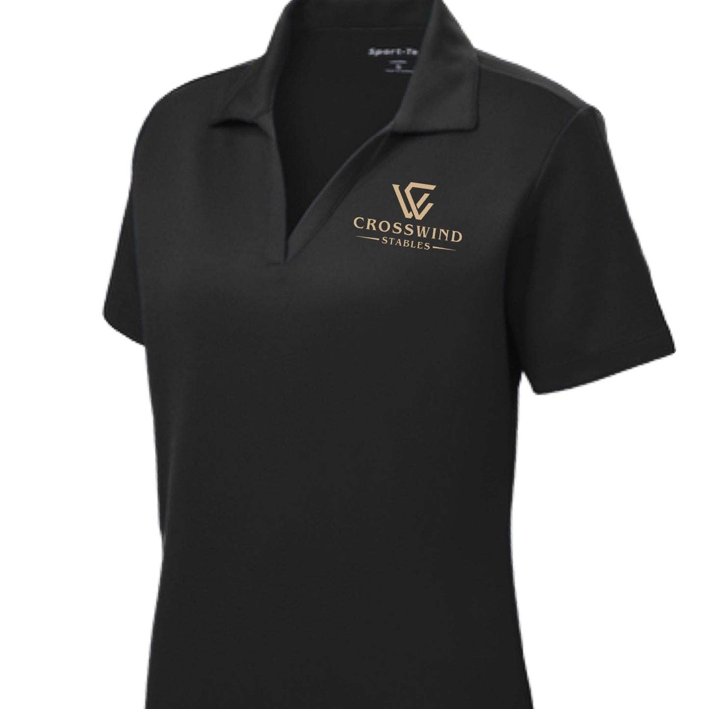 Equestrian Team Apparel Crosswind Stables- Polo Shirt equestrian team apparel online tack store mobile tack store custom farm apparel custom show stable clothing equestrian lifestyle horse show clothing riding clothes Crosswind Stables- Polo Shirt horses equestrian tack store