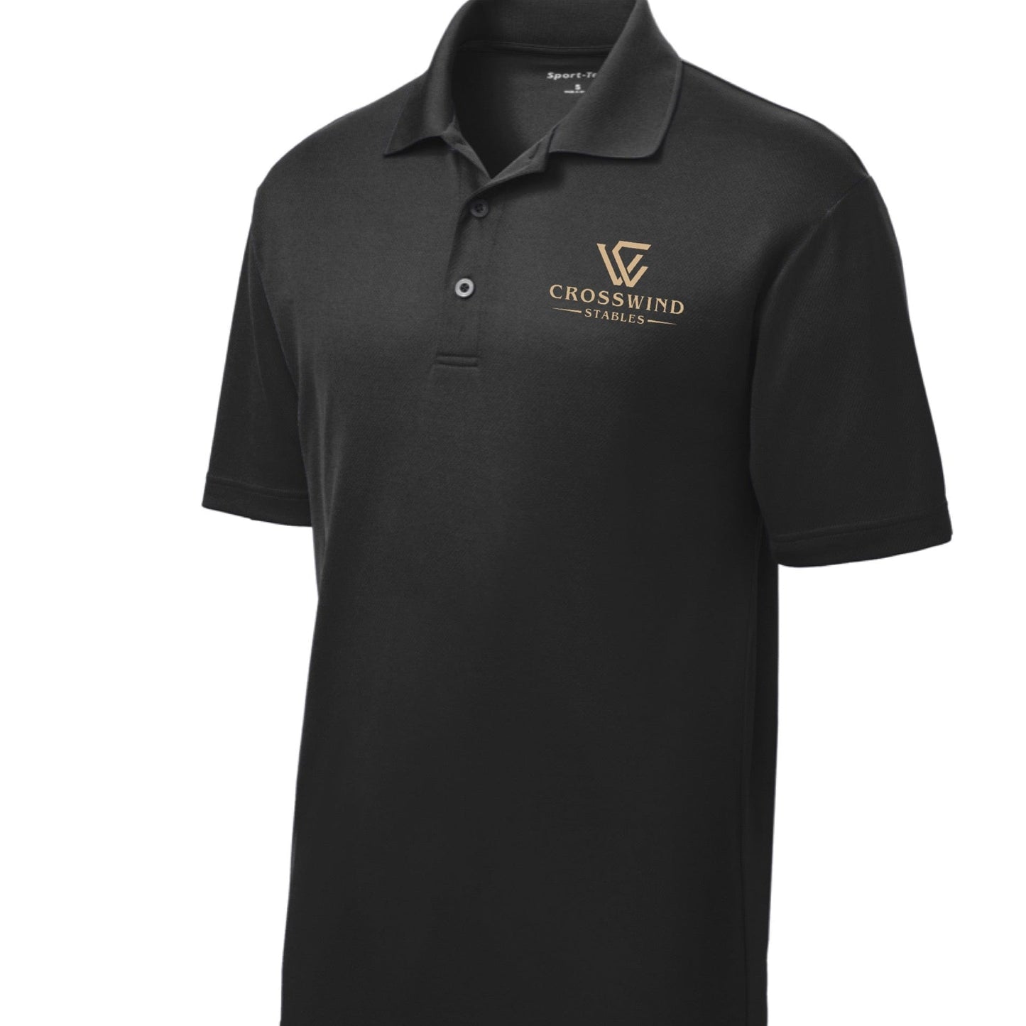 Equestrian Team Apparel Crosswind Stables- Polo Shirt equestrian team apparel online tack store mobile tack store custom farm apparel custom show stable clothing equestrian lifestyle horse show clothing riding clothes Crosswind Stables- Polo Shirt horses equestrian tack store