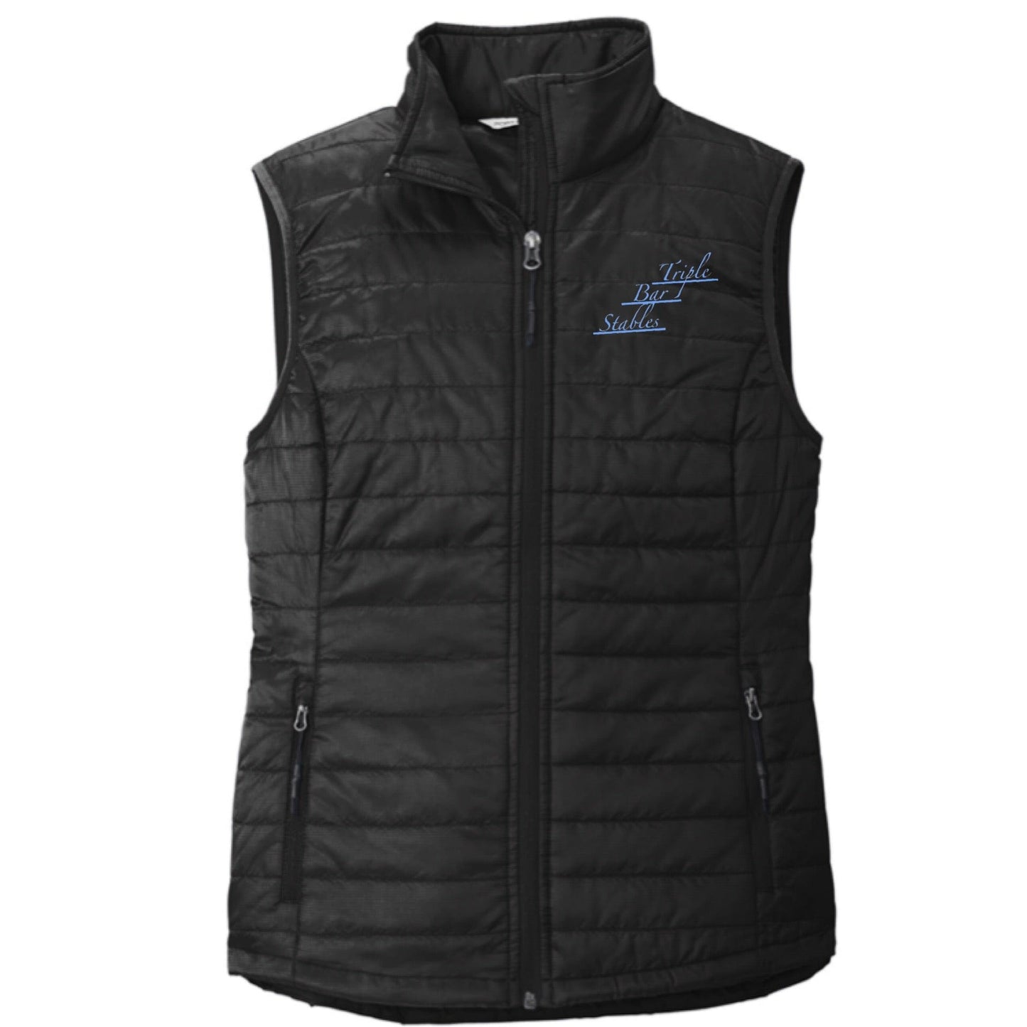 Equestrian Team Apparel Triple Bar Stables- Puffy Vest equestrian team apparel online tack store mobile tack store custom farm apparel custom show stable clothing equestrian lifestyle horse show clothing riding clothes Triple Bar Stables- Puffy Vest horses equestrian tack store